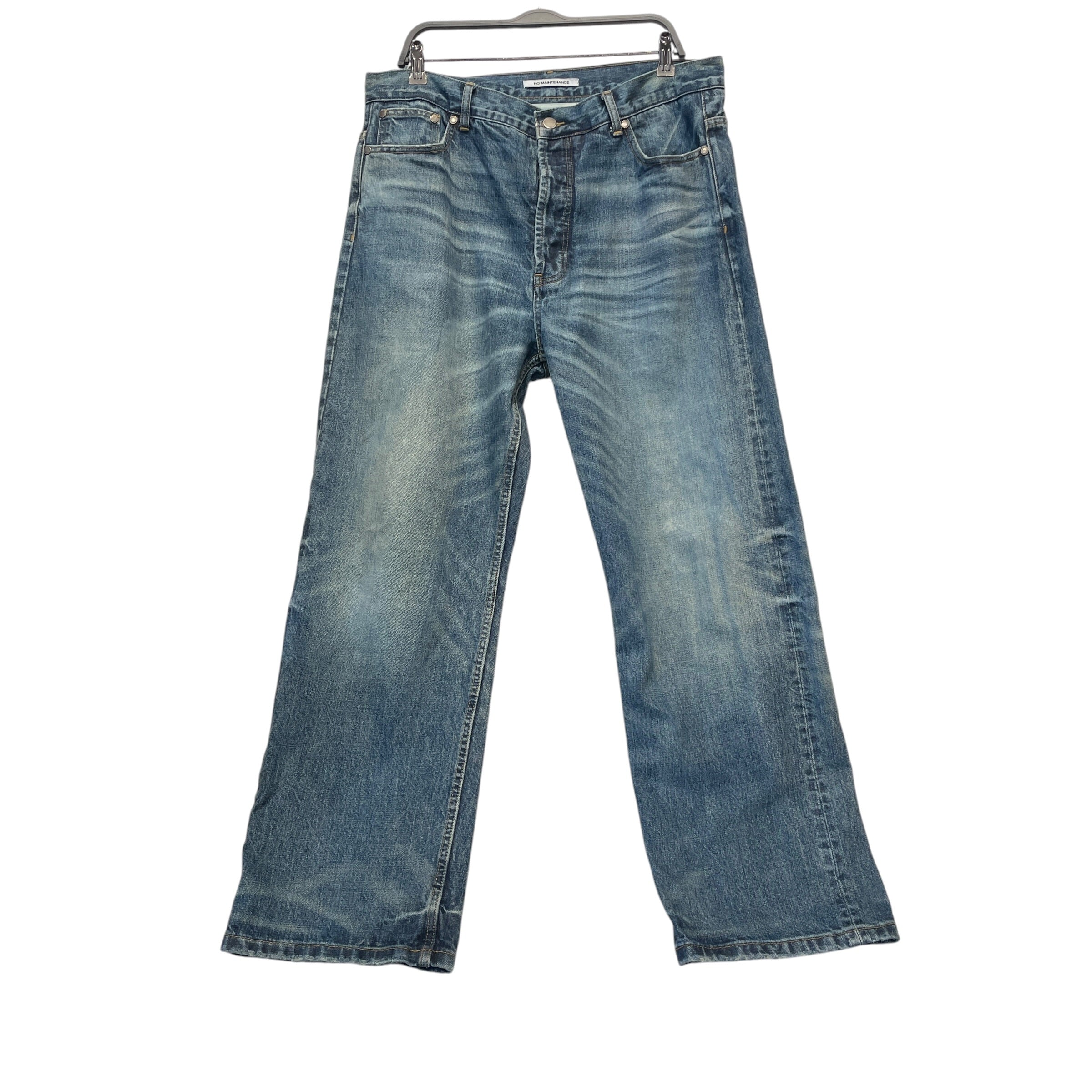 NO MAINTENANCE/Pants/36/Denim/IDG/STONE WASH LOOSE FIT view 1