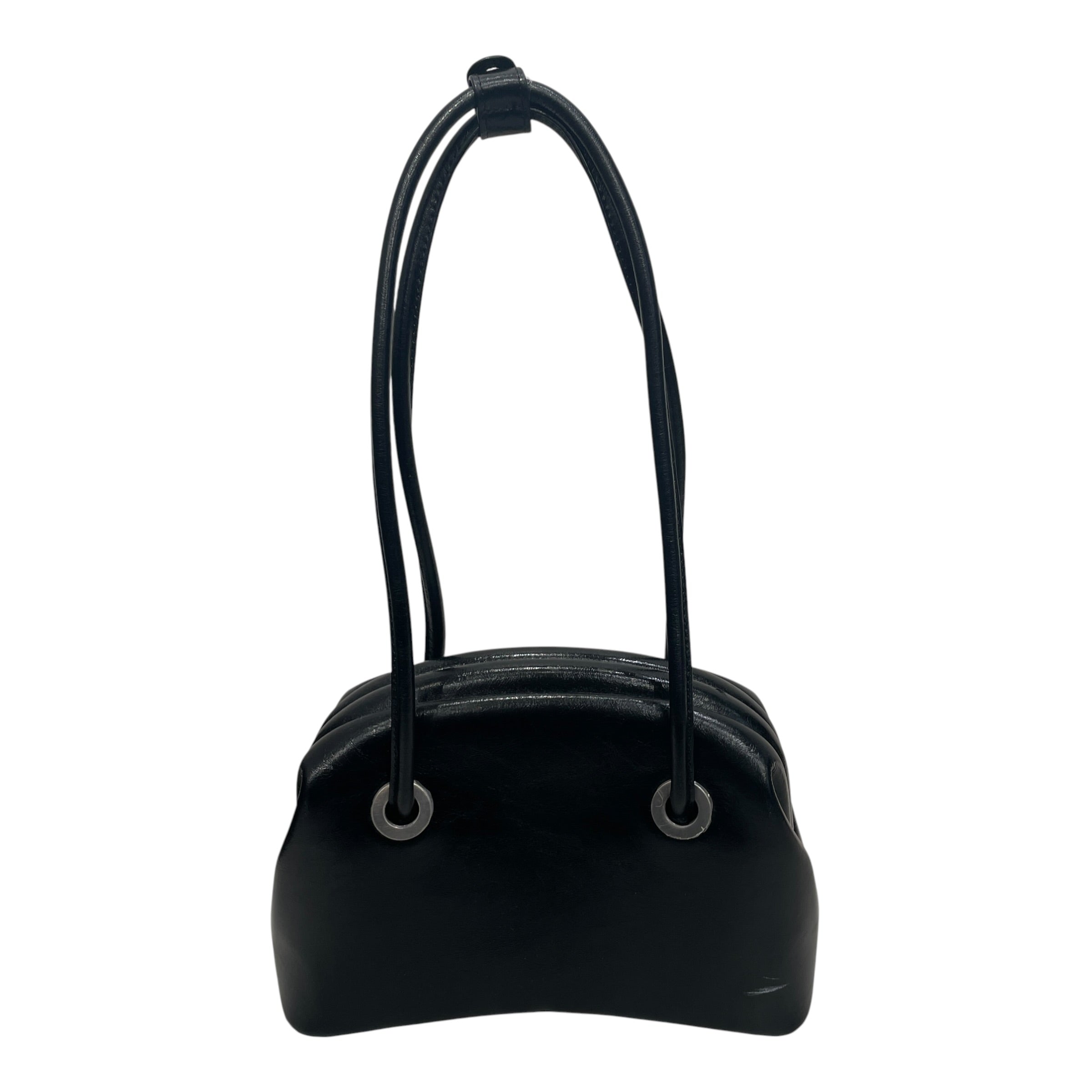 OSOI/Hand Bag/Leather/BLK/OSOI CIRCLE BROT BAG view 2