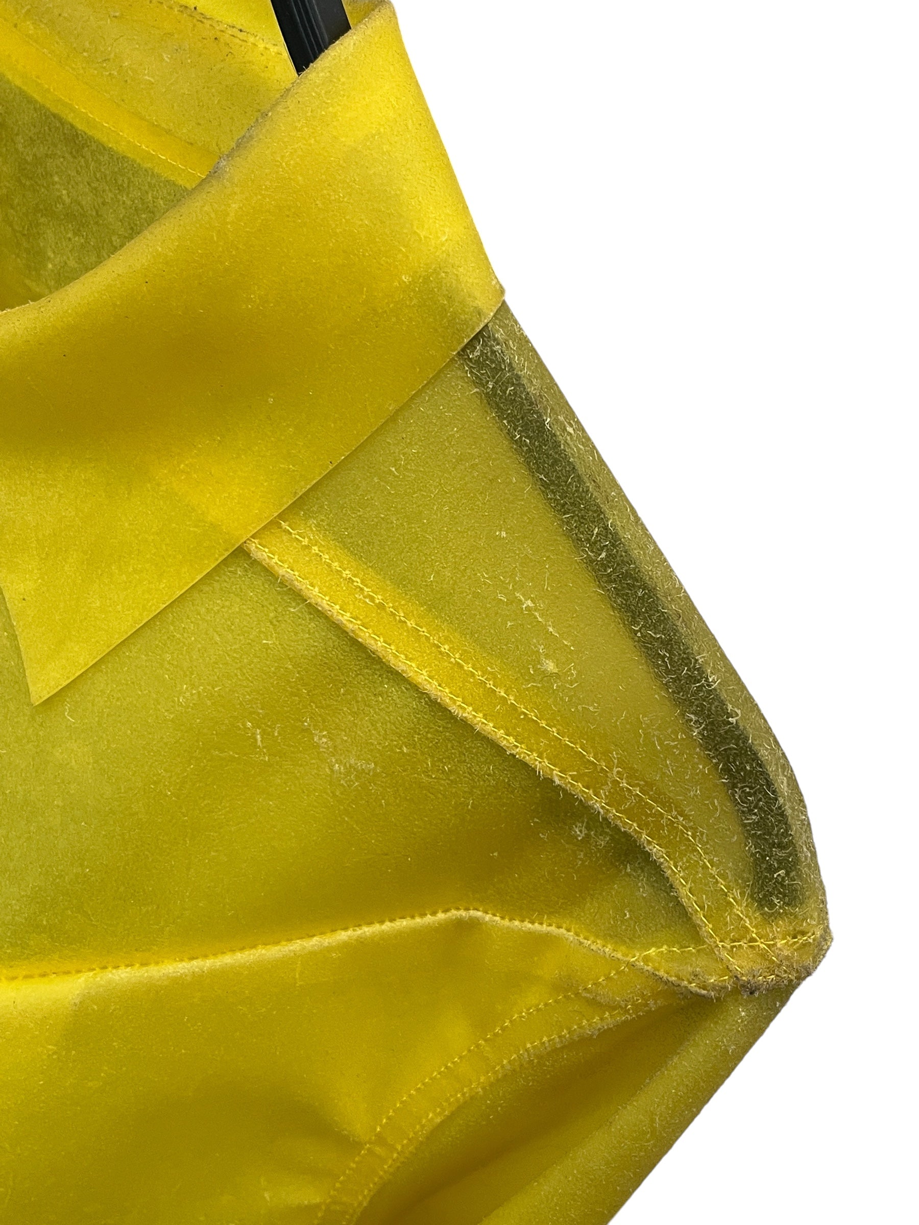 Rick Owens/Leather Jkt/40/Leather/YEL/TRANSLUCENT YELLOW EDFU S/S23 view 5