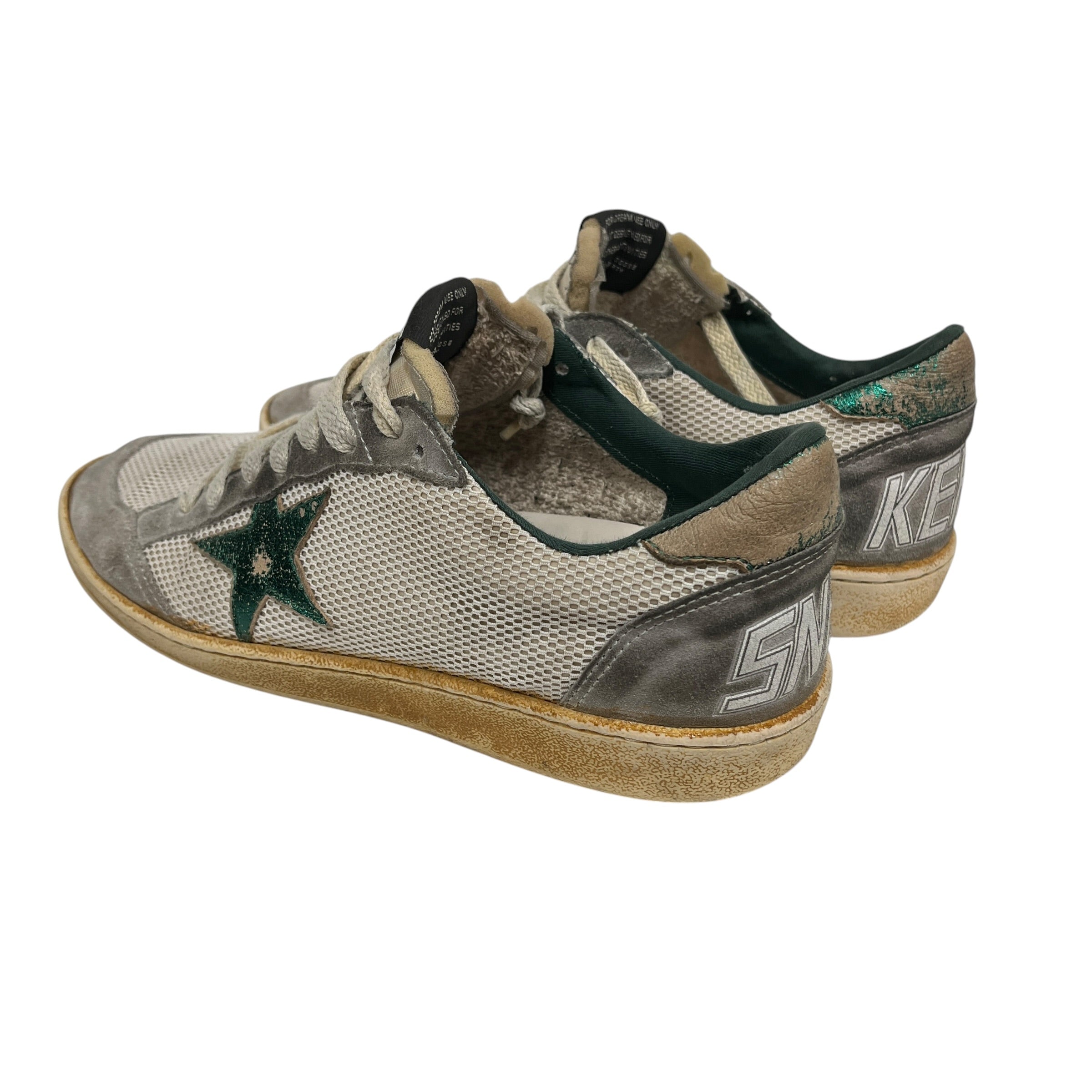 GOLDEN GOOSE/Low-Sneakers/EU 40/Leather/WHT/Ballstar view 2
