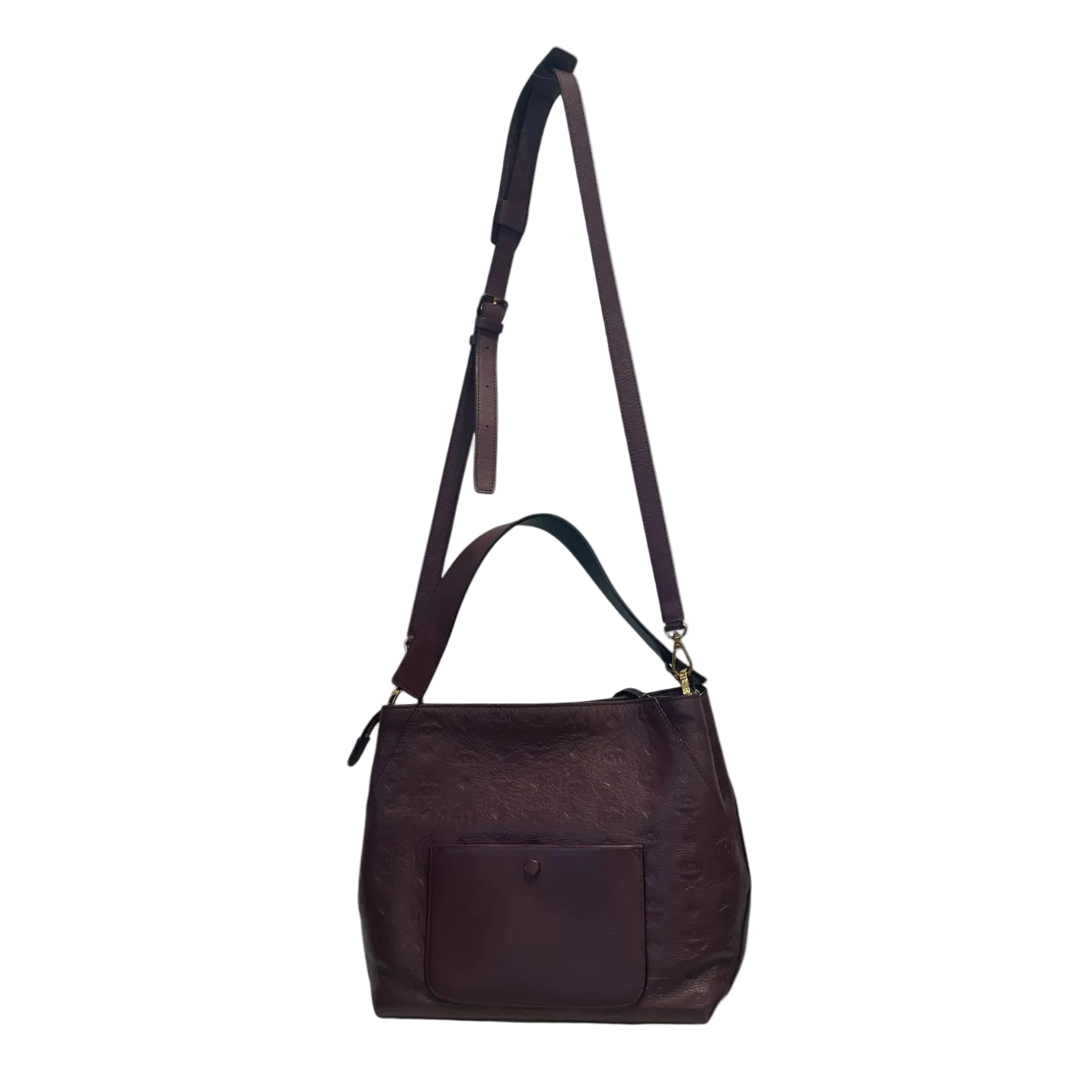 MCM/Bag/Monogram/Leather/BRD/Klara hobo view 2