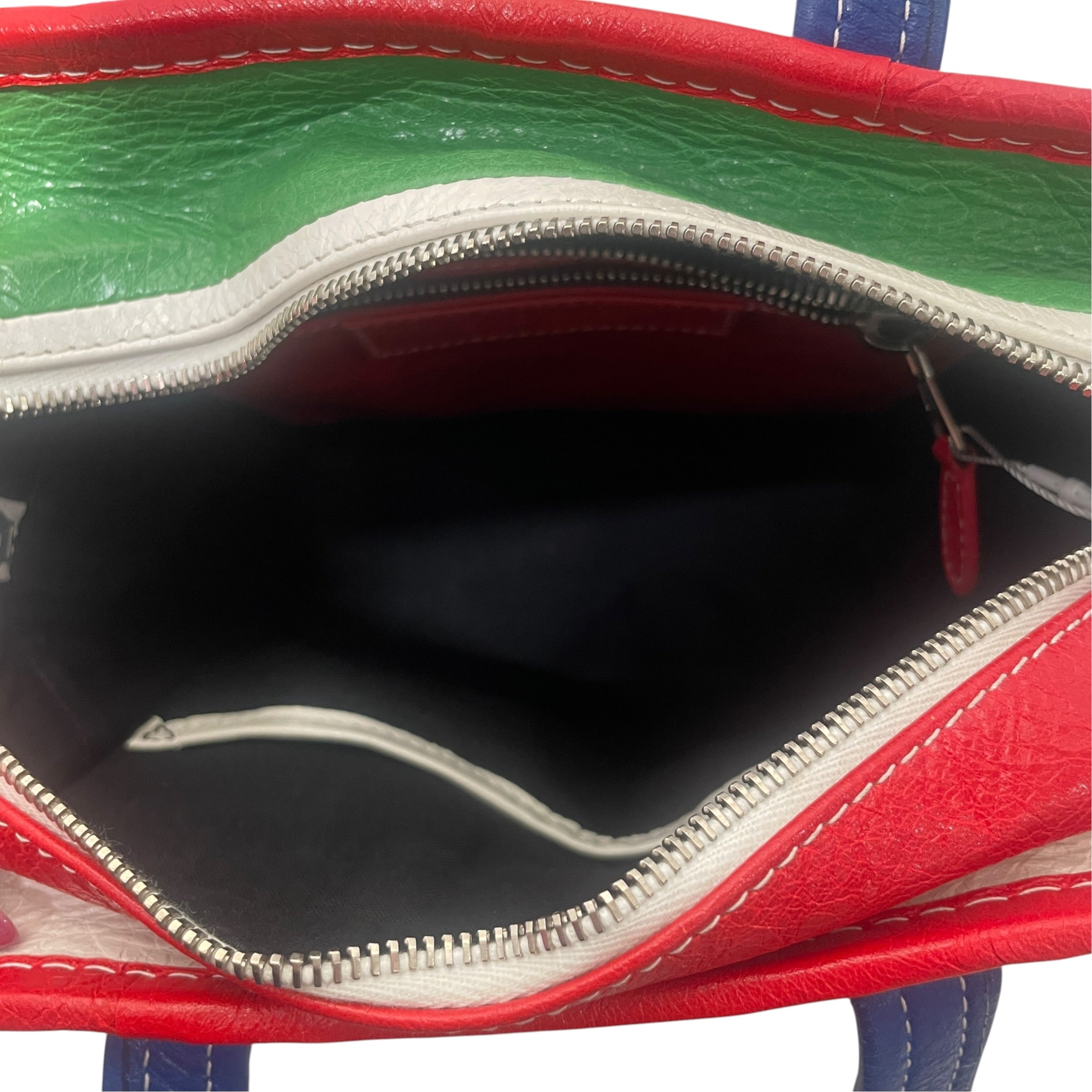BALENCIAGA/Cross Body Bag/Stripe/Leather/MLT/ view 4