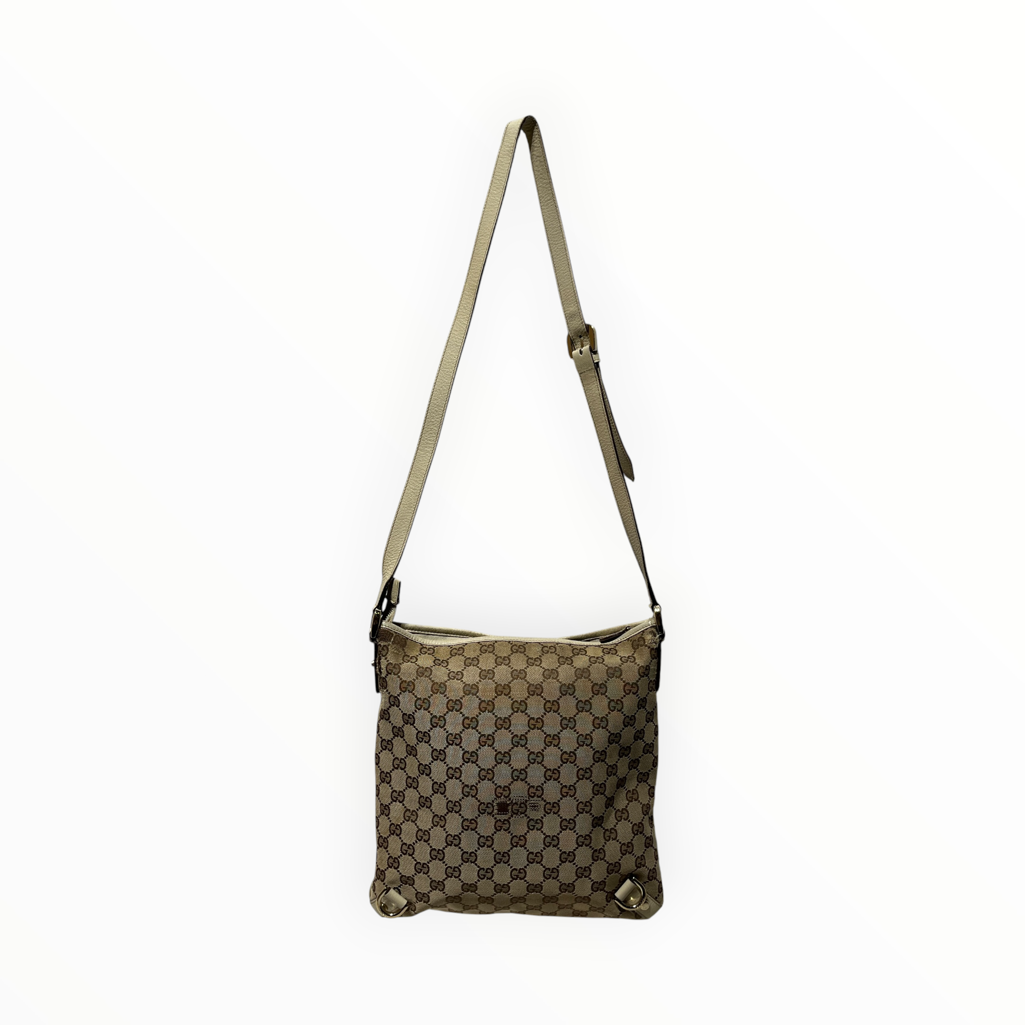 GUCCI/Cross Body Bag/BEG/messenger  bag view 2