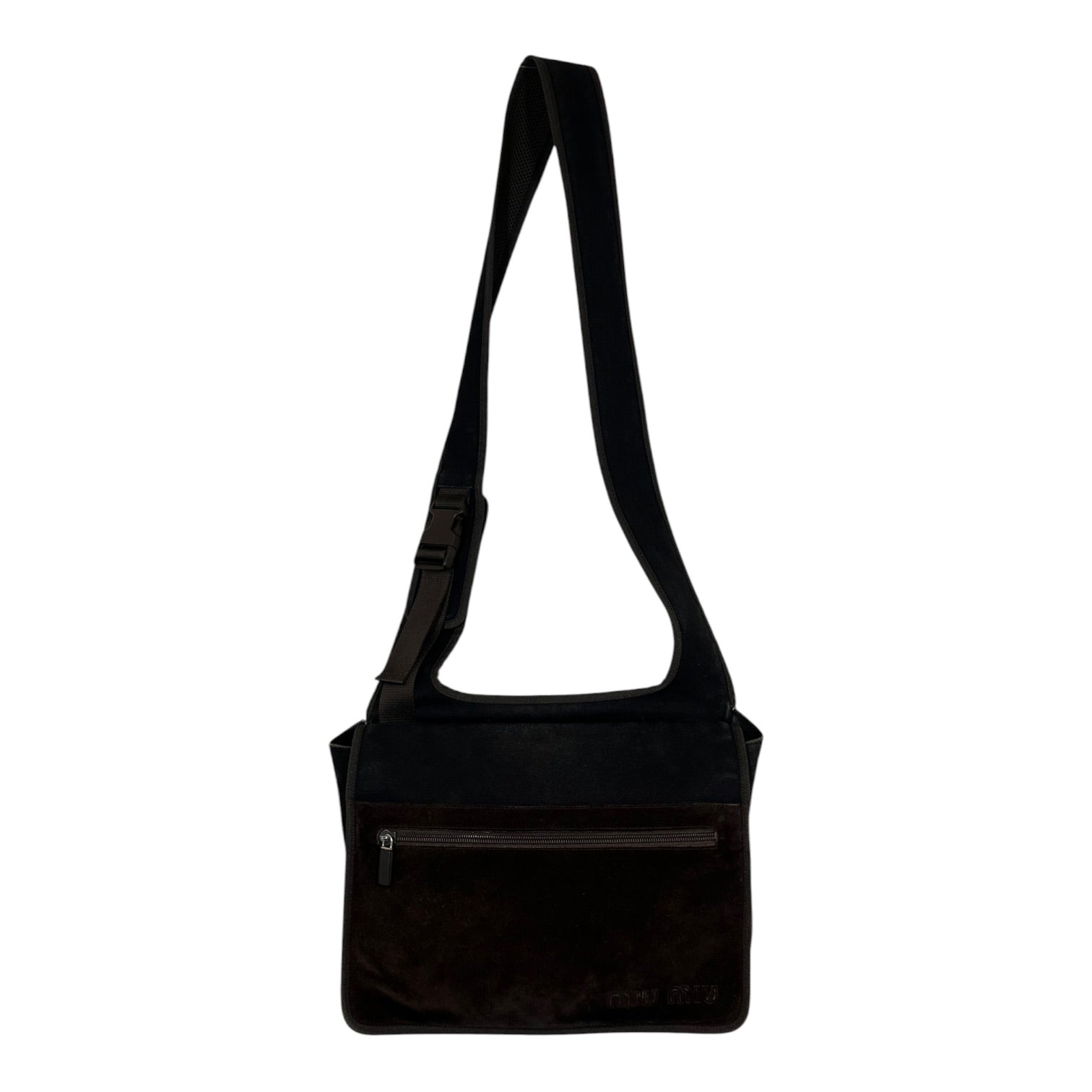 MIU MIU/Cross Body Bag/Cotton/BRW/1990's Messenger Bag view 1