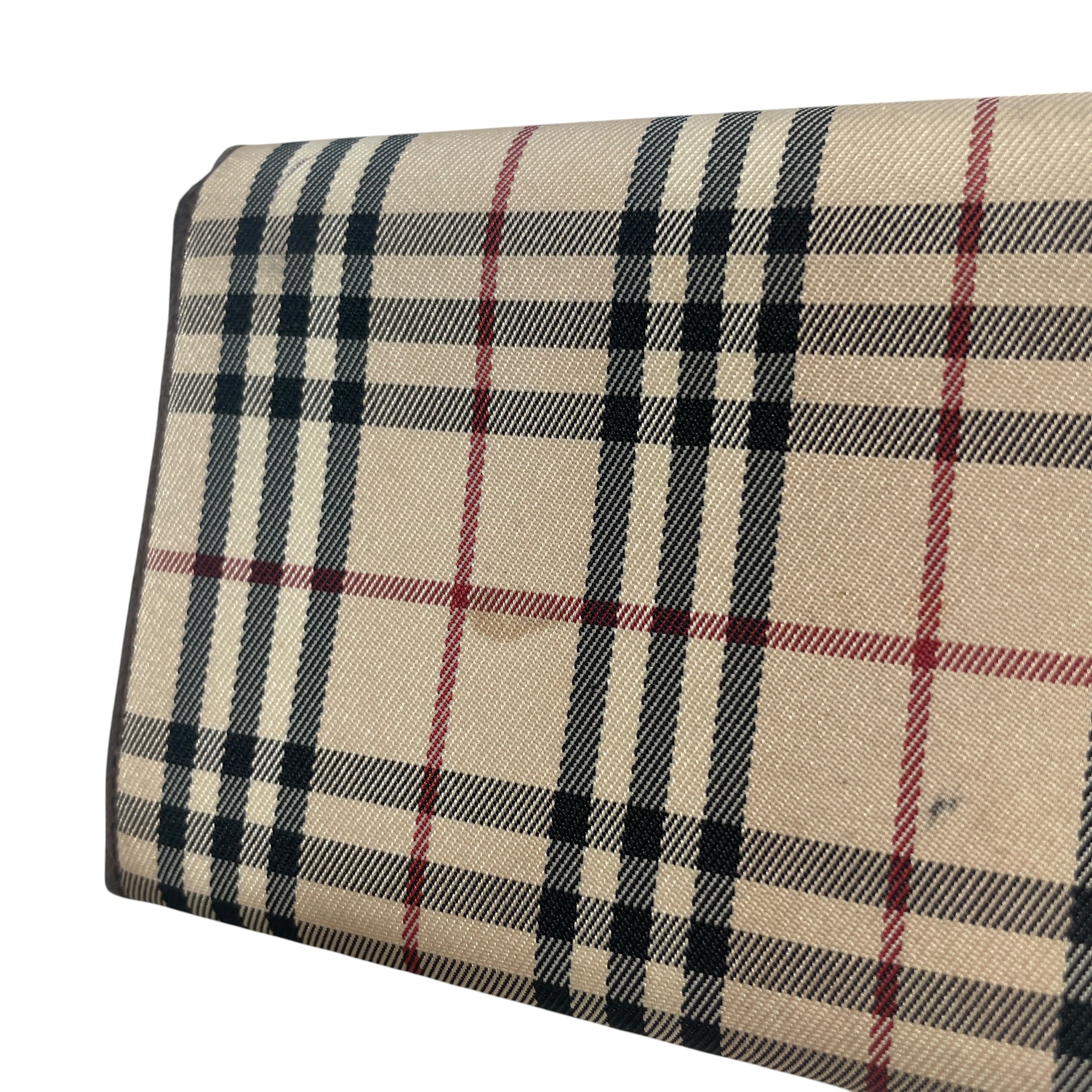BURBERRY/Long Wallet/Leather/BRW/L's/Burberry Plaid Wallet view 7