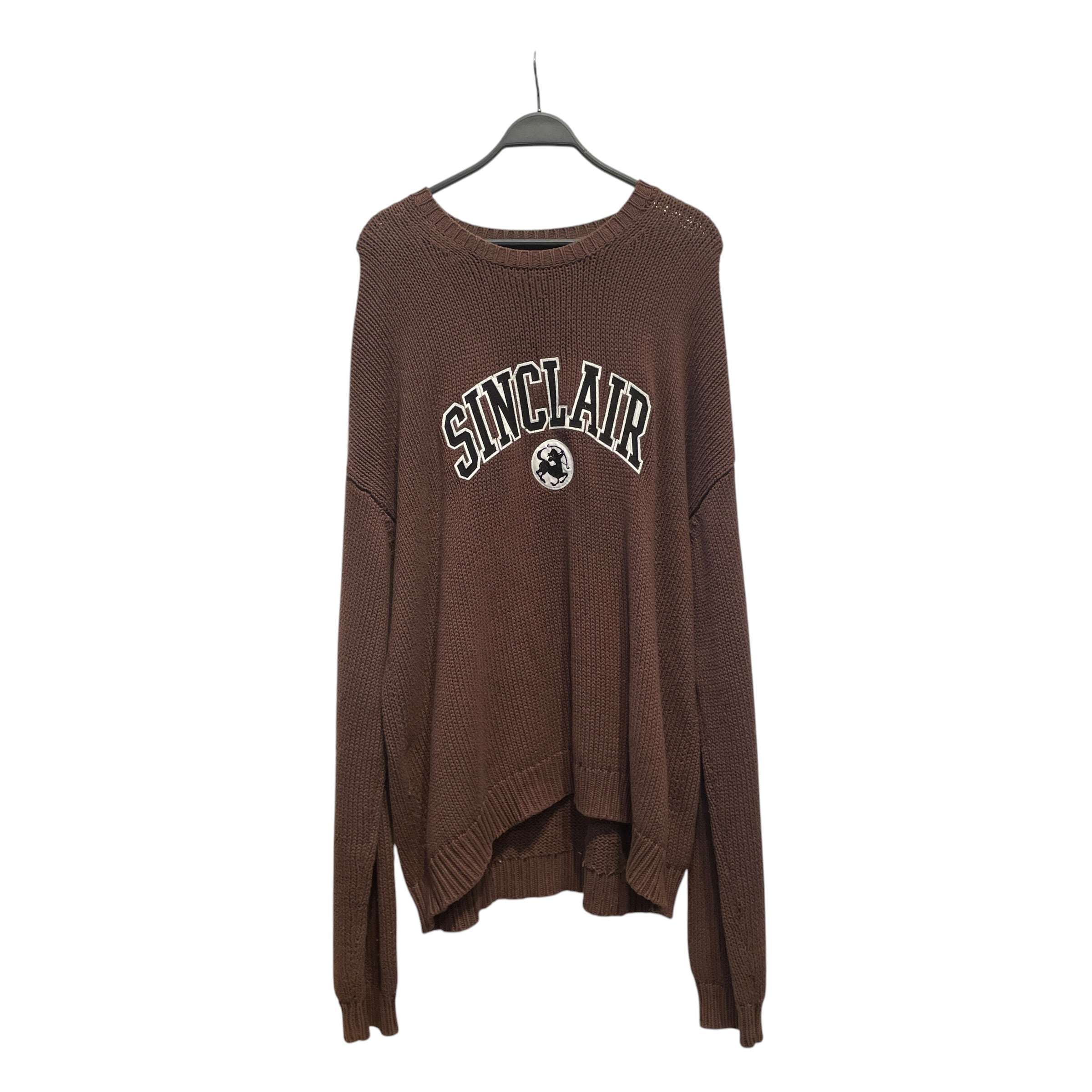 SINCLAIR/Heavy Sweater/XXL/Cotton/BRW/LOGO view 1