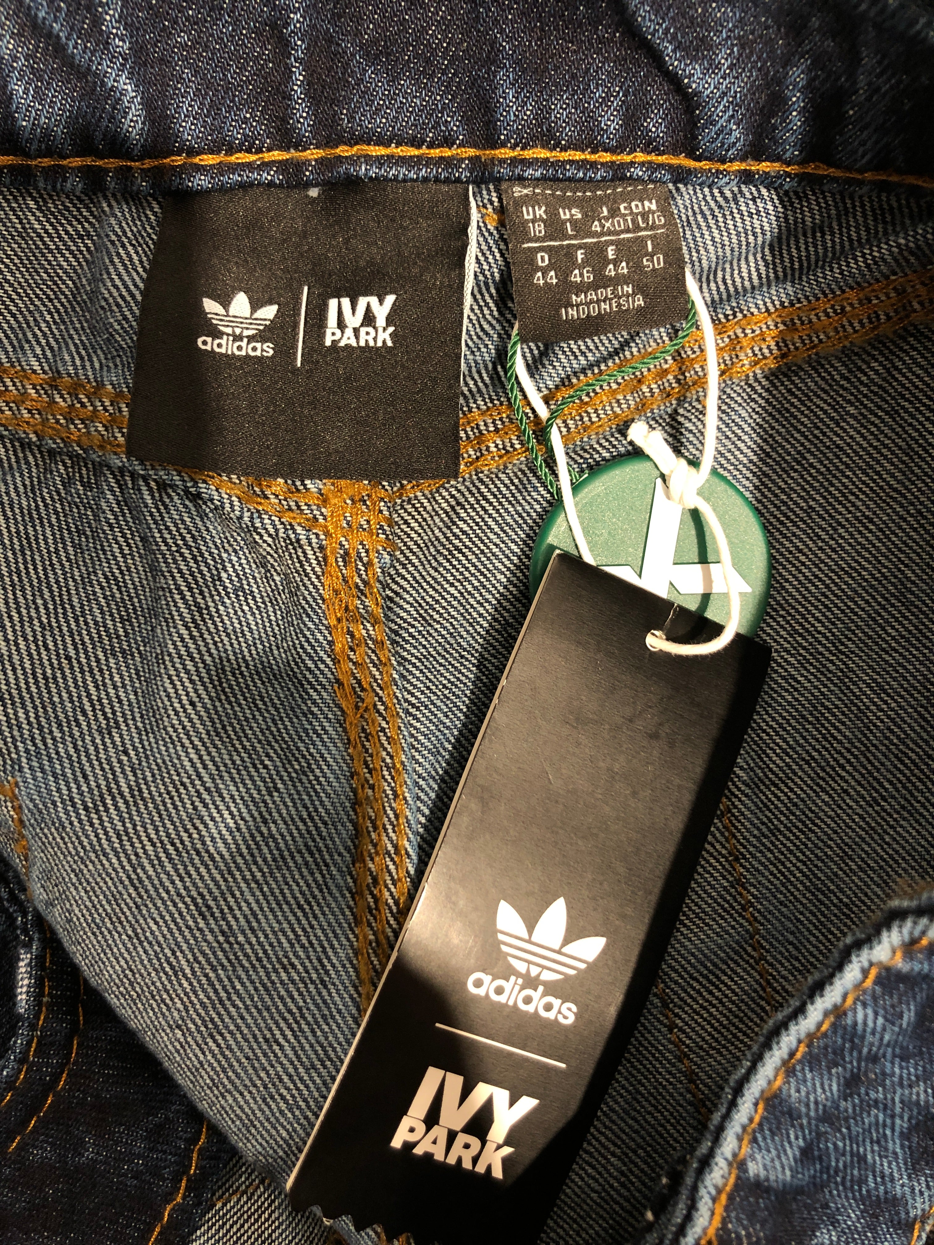 IVY PARK/Straight Pants/L/Cotton/IDG/ view 3