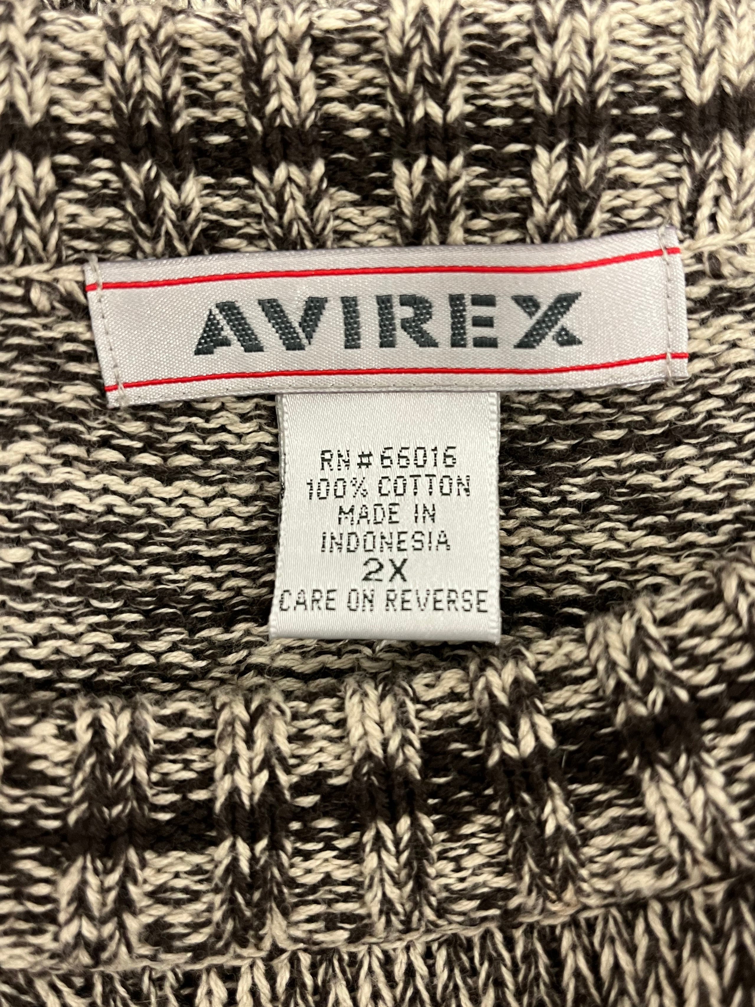 AVIREX/Heavy Sweater/XXL/Cotton/CML/ view 3
