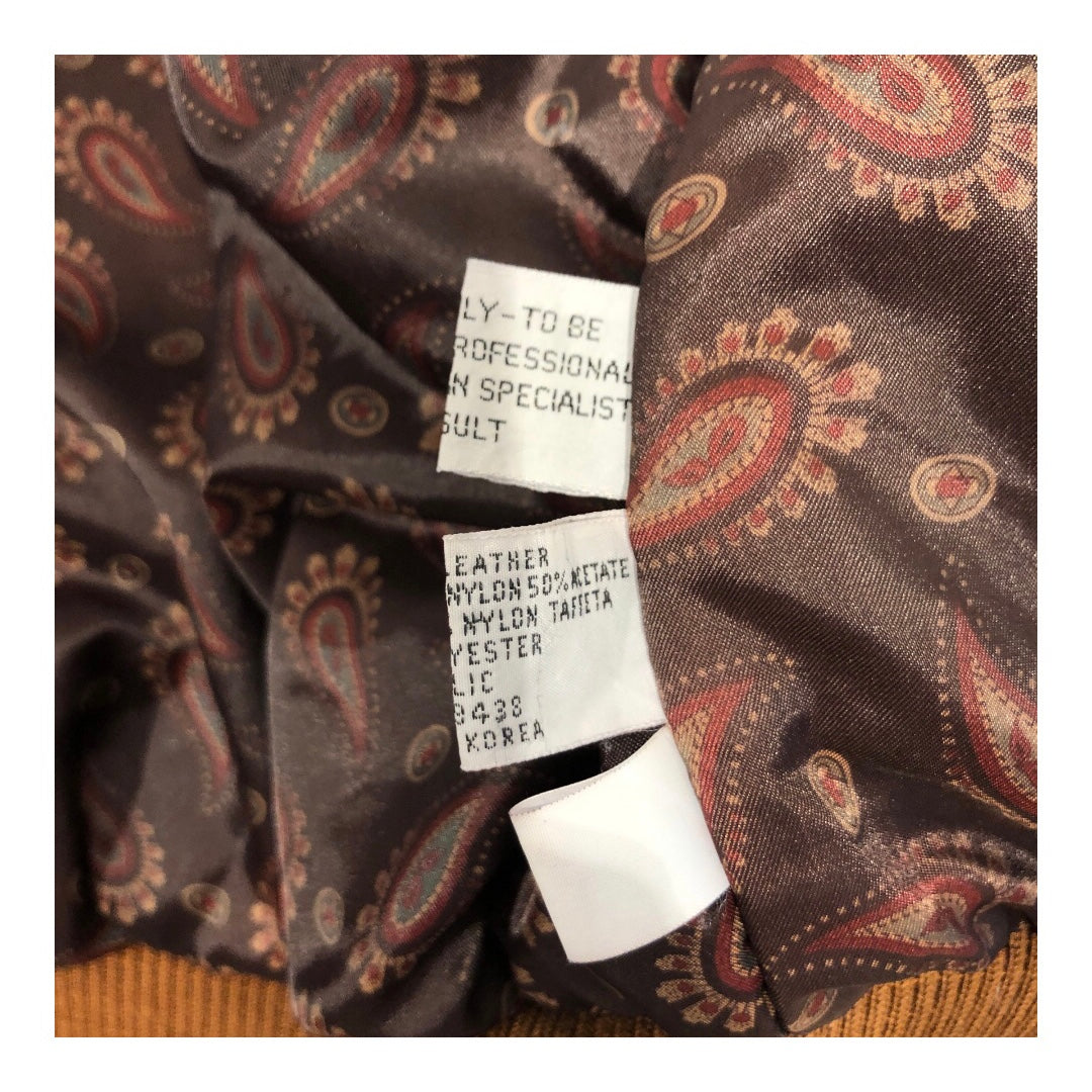 Vintage/Leather Jkt/S/Suede/CML/ view 5