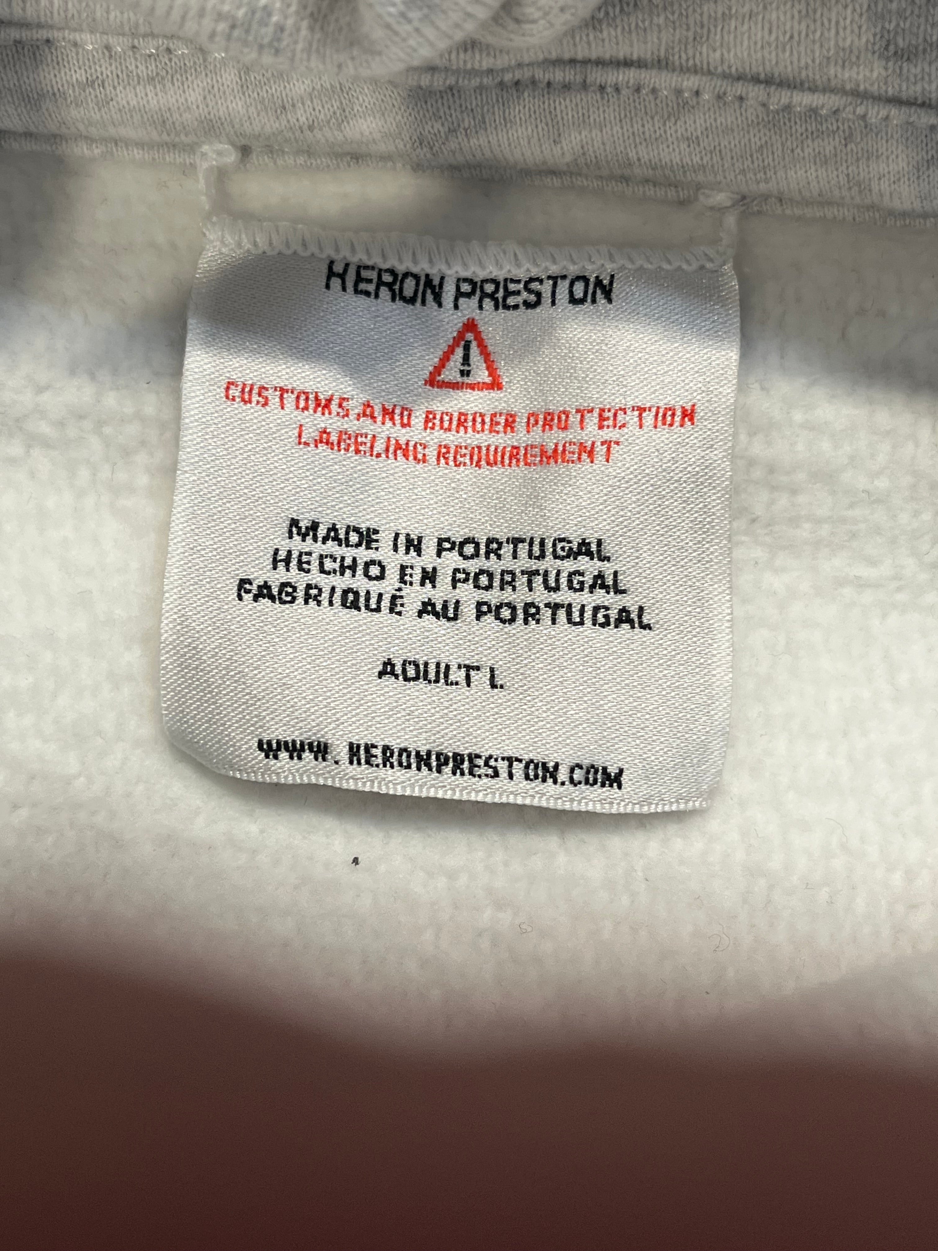 HERON PRESTON/Hoodie/L/Cotton/GRY/HERONXFORMULA GRAY HOODIE view 3