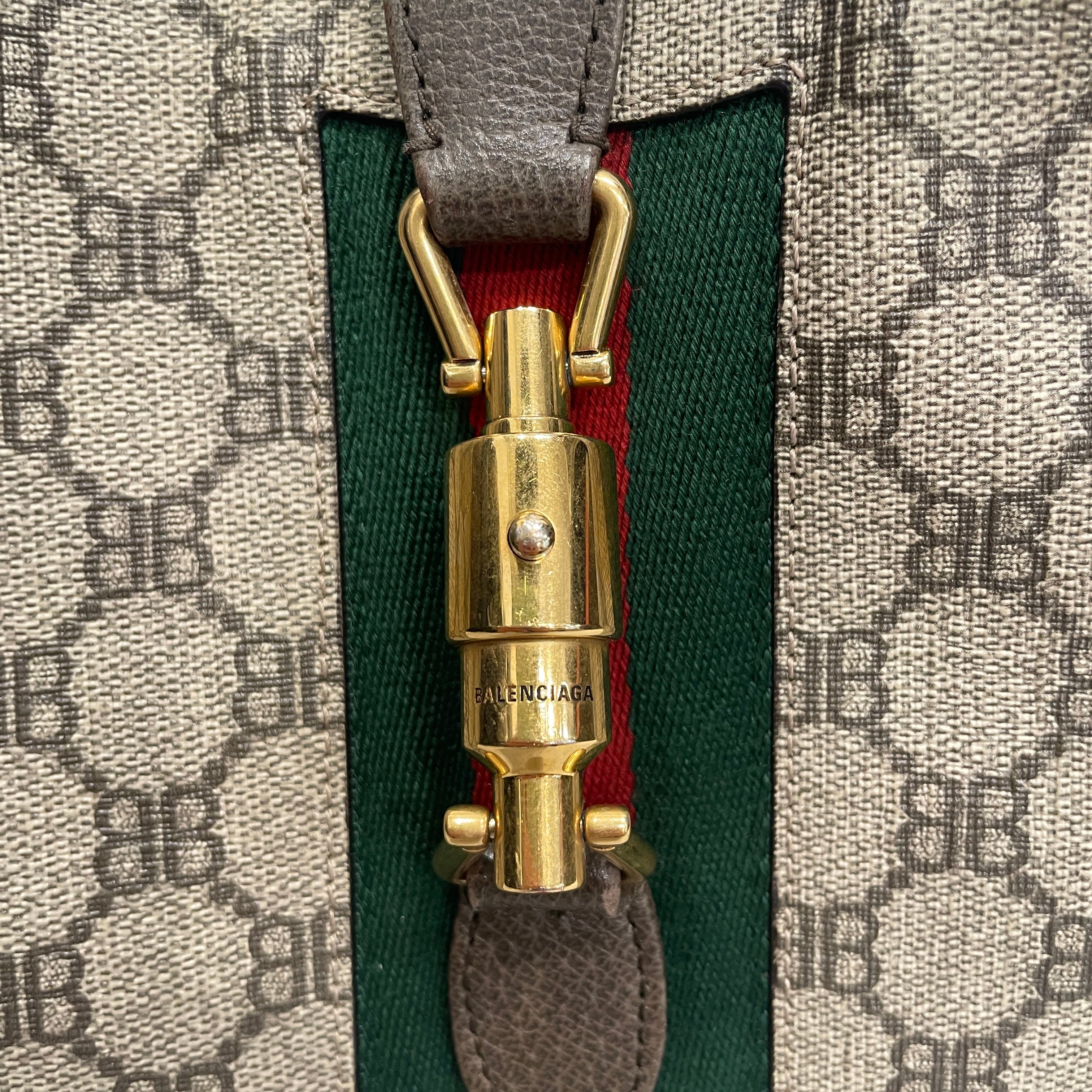 GUCCI/BALENCIAGA/Hand Bag/All Over Print/Leather/BRW/HACKER HOBO BAG view 4