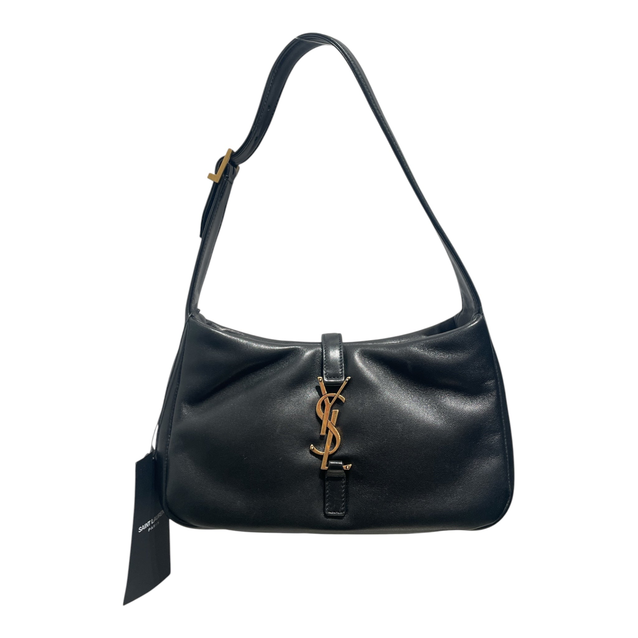 SAINT LAURENT/Hand Bag/Leather/BLK/Le 5 A 7 hobo view 1