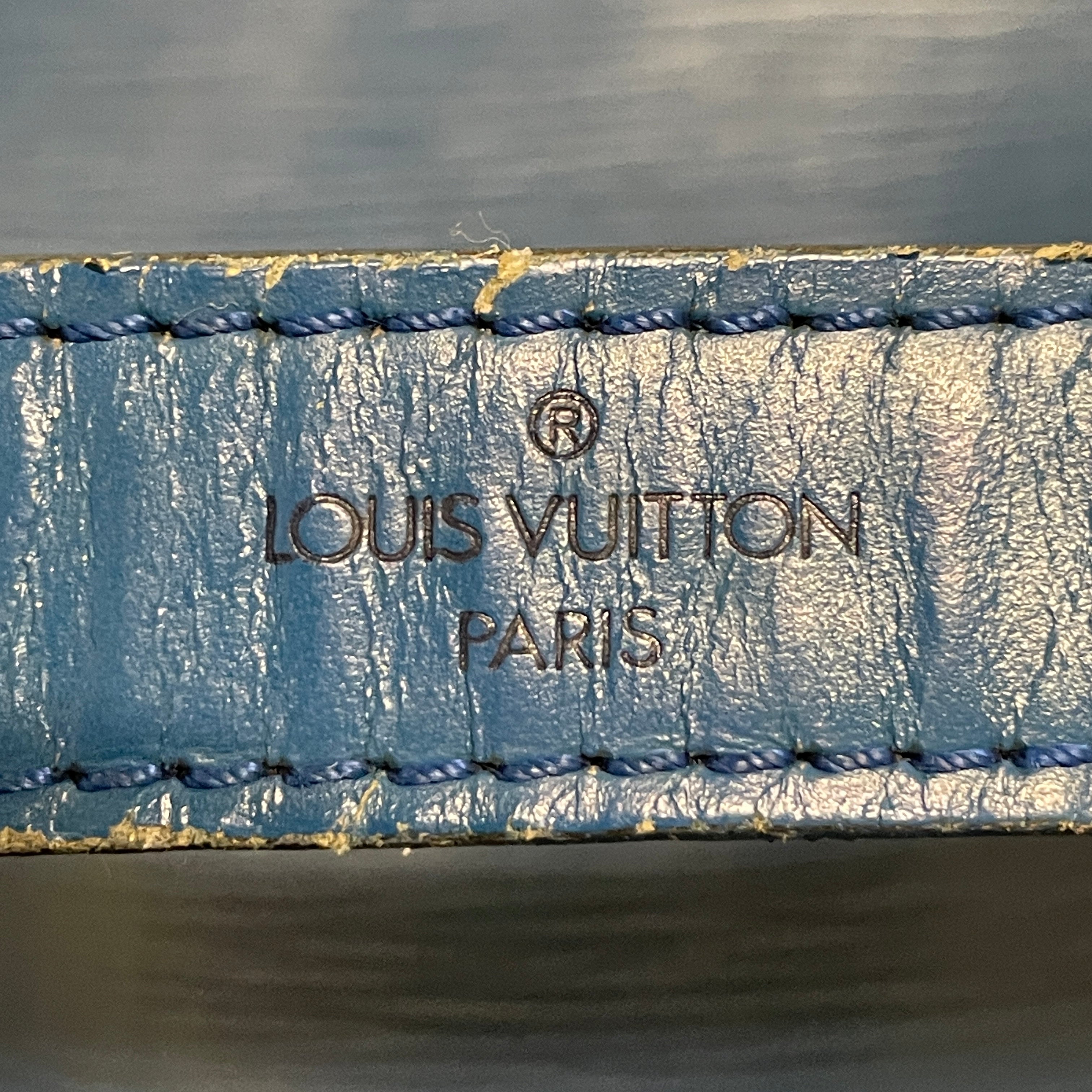 LOUIS VUITTON/Tote Bag/Leather/BLU/KT9GHRM/EPI LEATHER TOTE view 3