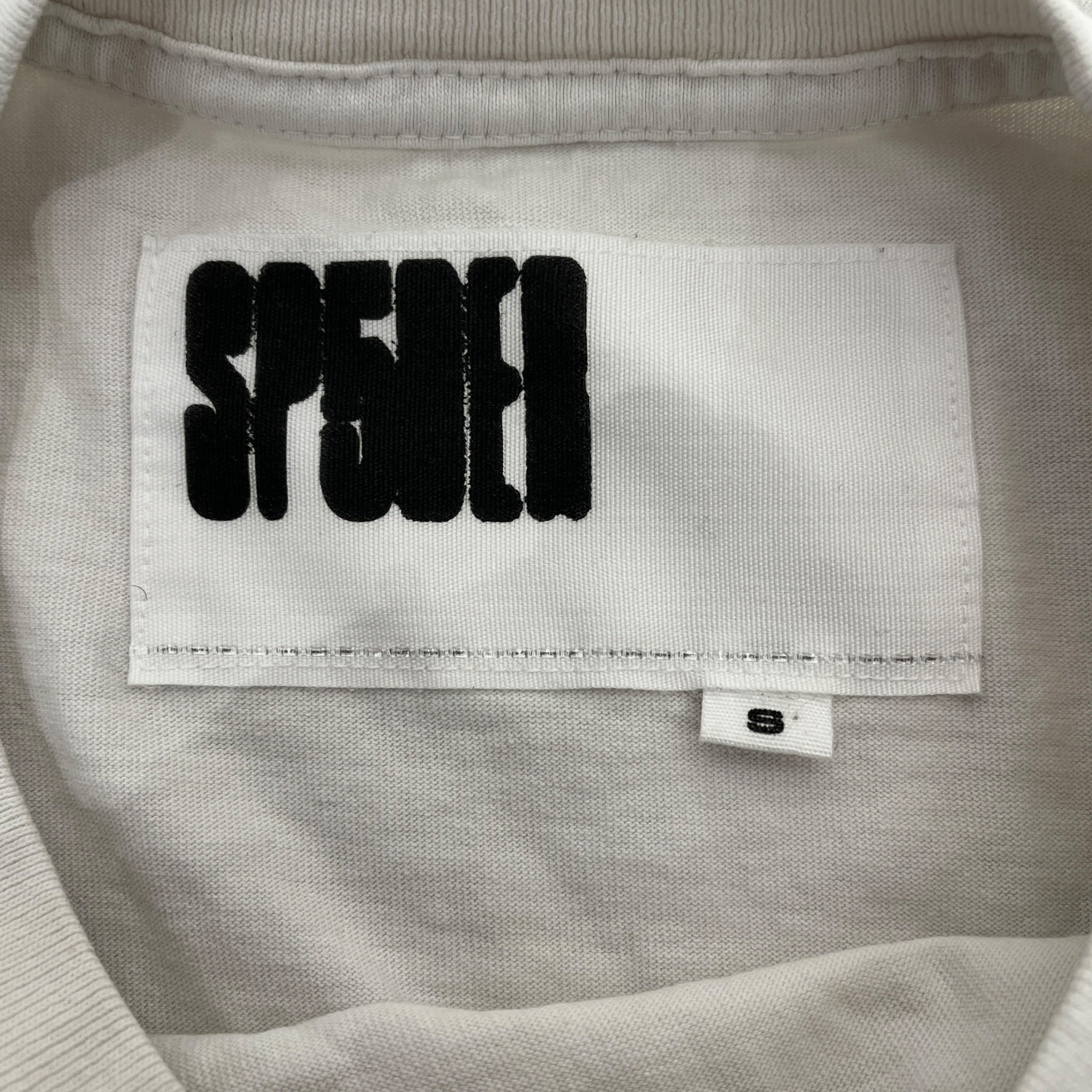Sp5der/T-Shirt/S/Cotton/WHT/Graphic/SP5 5Luminum tee view 3