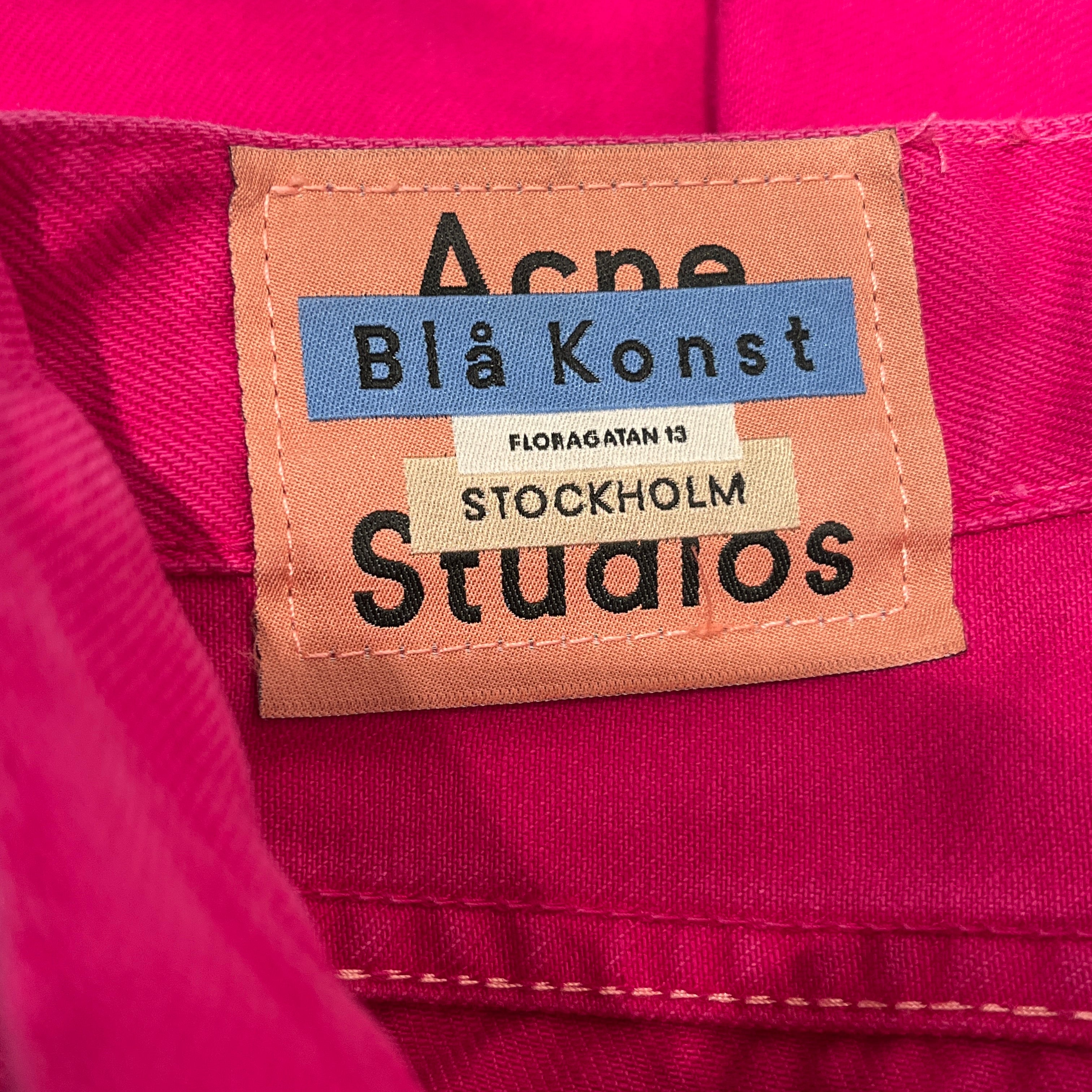 Acne Studios/Bottoms/27/Denim/PNK/ view 3