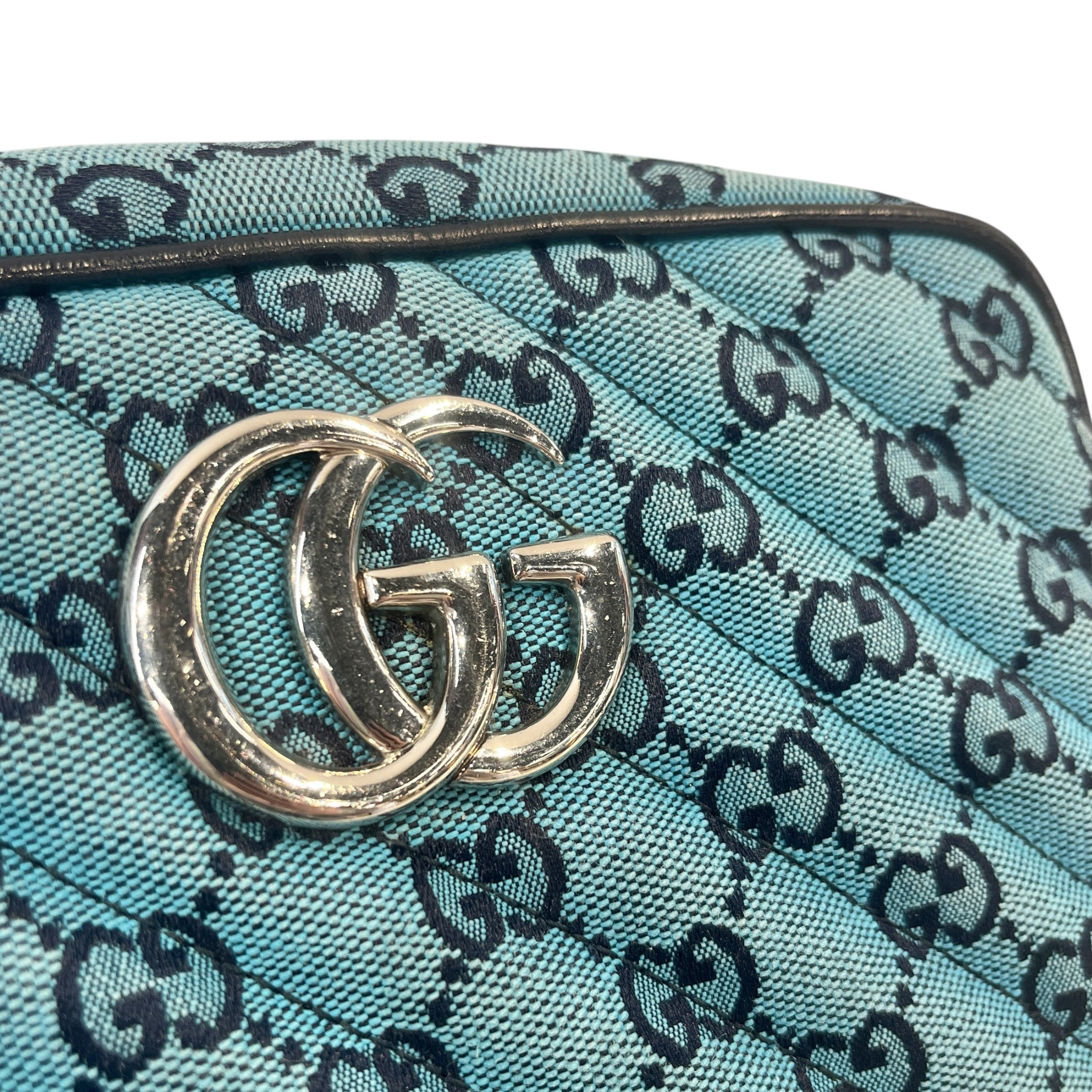 GUCCI/Cross Body Bag/Cotton/BLU/EO34492408 view 6