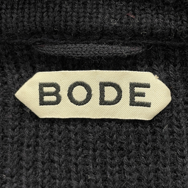 BODE/Cardigan/XS/Wool/NVY/