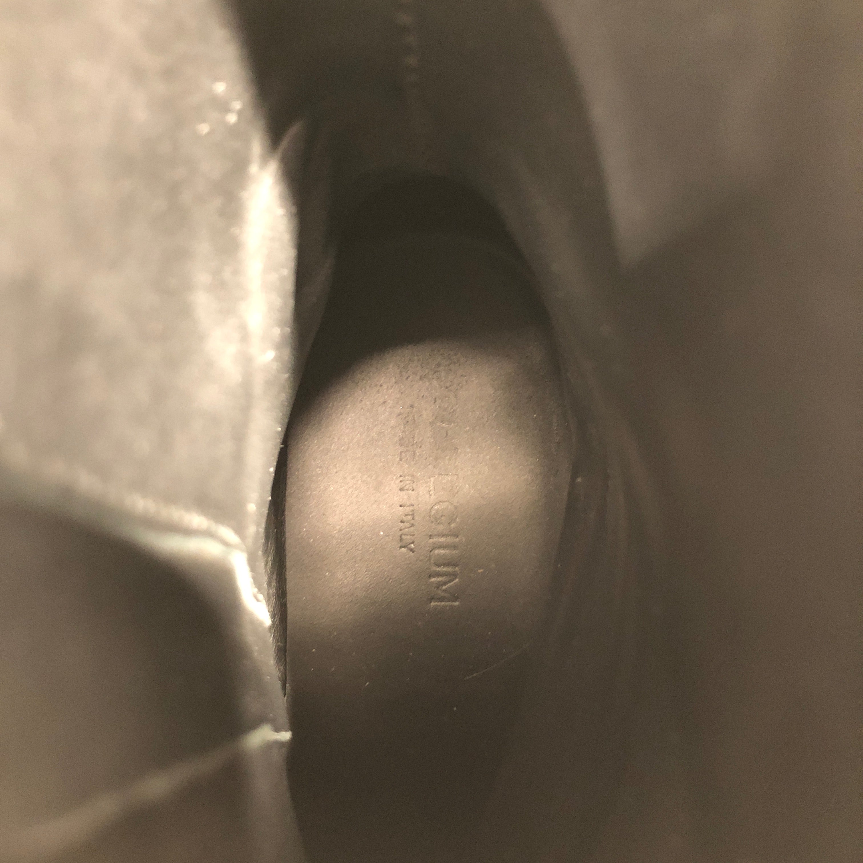 COLLEGIUM/Boots/US 10/Leather/BLK/ view 3