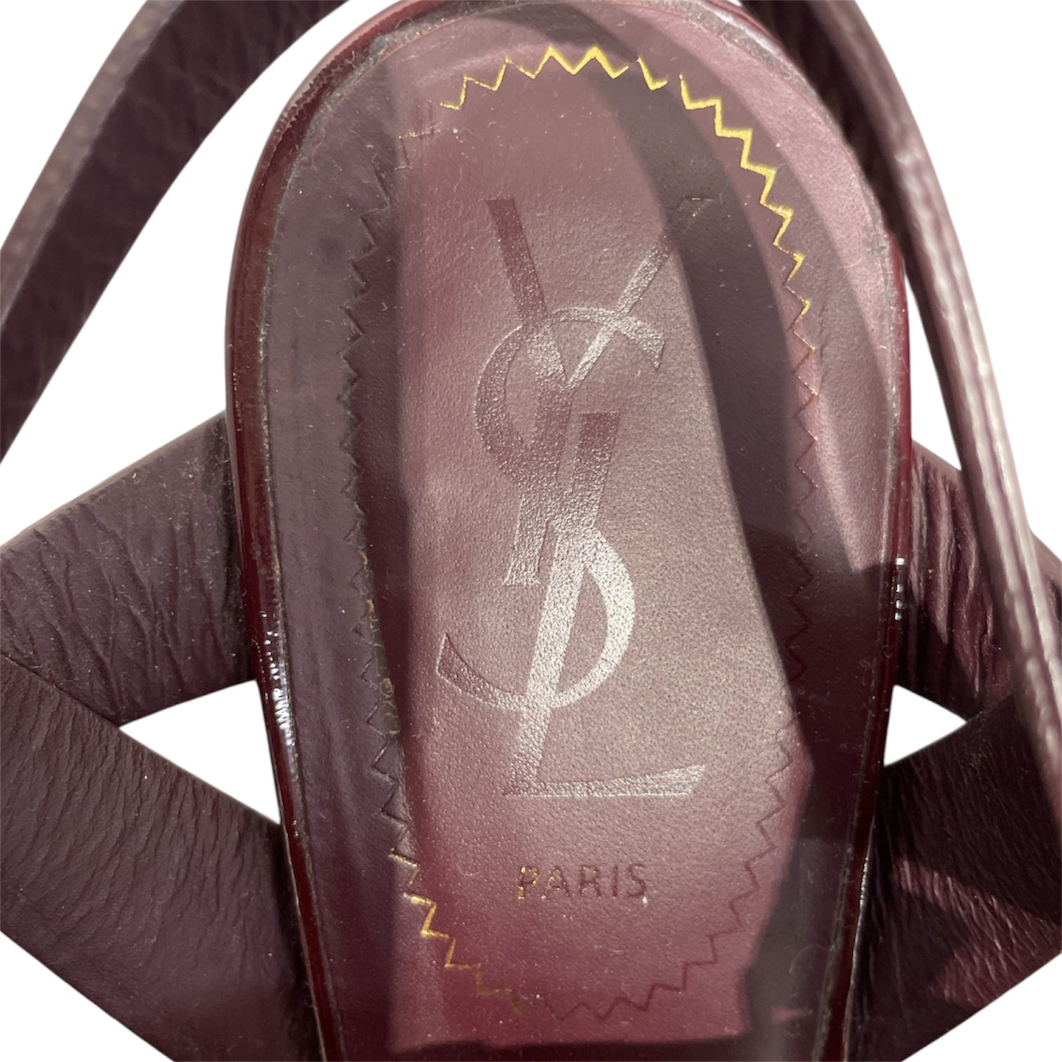 SAINT LAURENT/Heels/EU 37/Leather/BRD/Tribute Platforms view 3