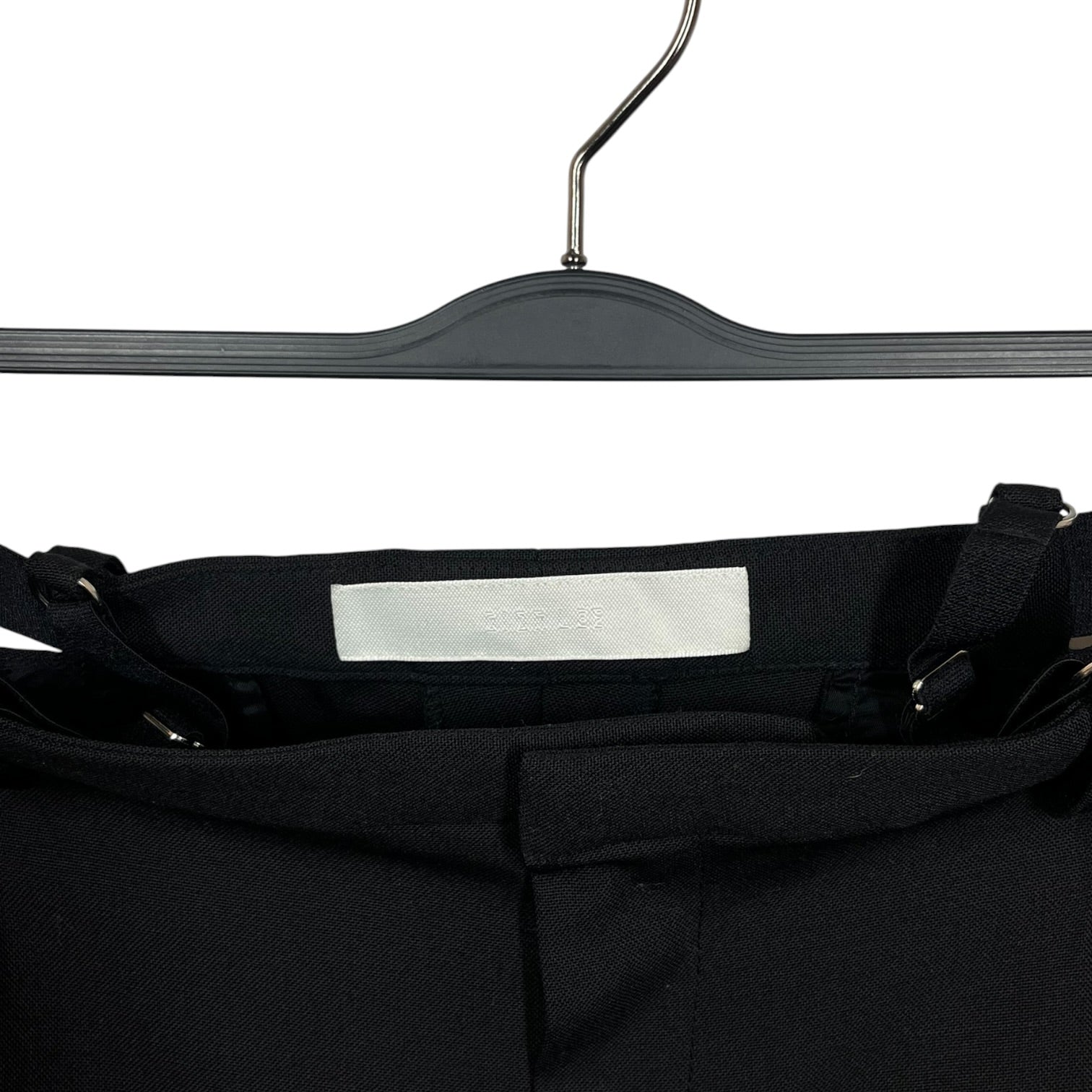 DION LEE/Straight Pants/S/Wool/BLK/V-WIRE TROUSERS view 3