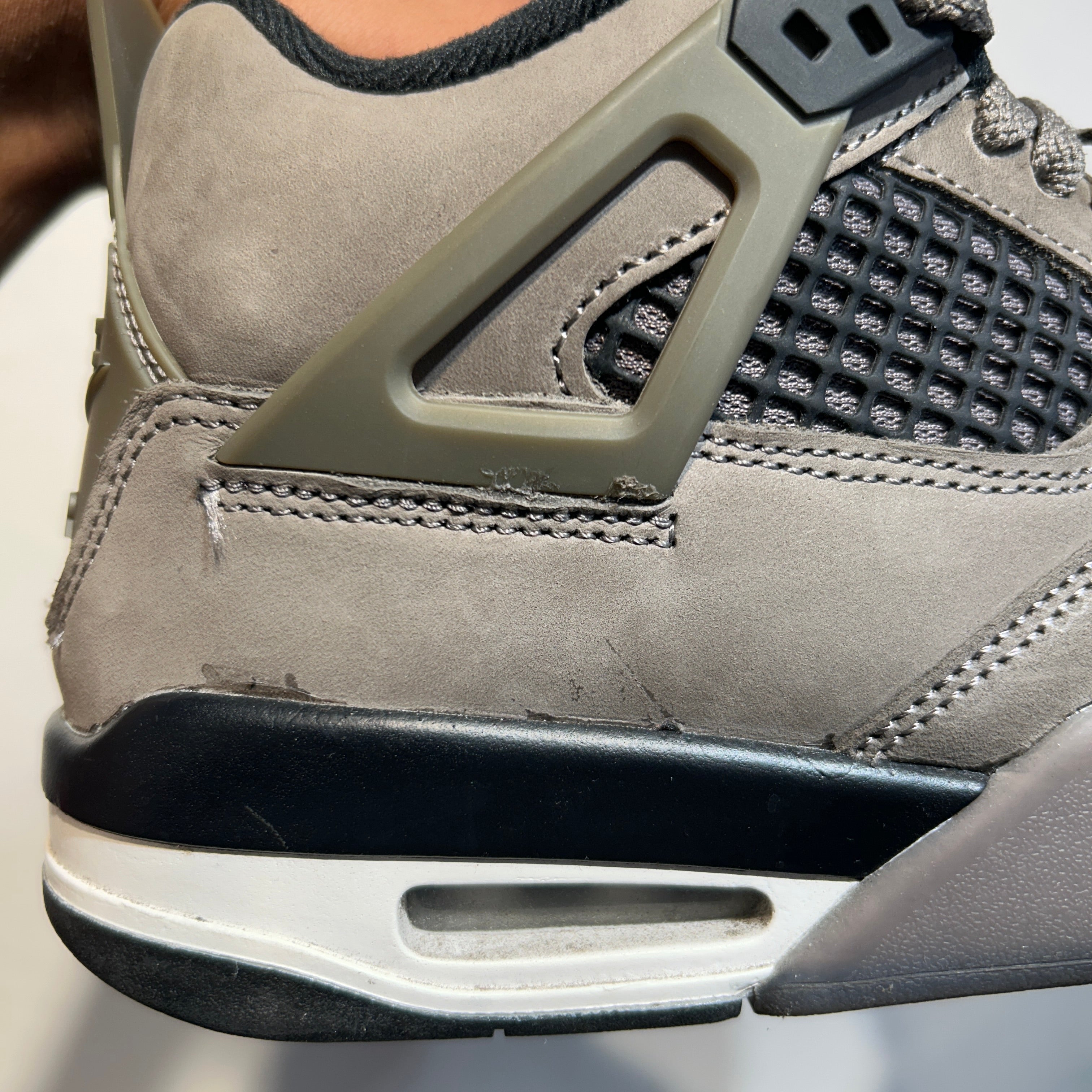 NIKE/Hi-Sneakers/US 5.5/BRW/RETRO 4 CAVE STONE view 5
