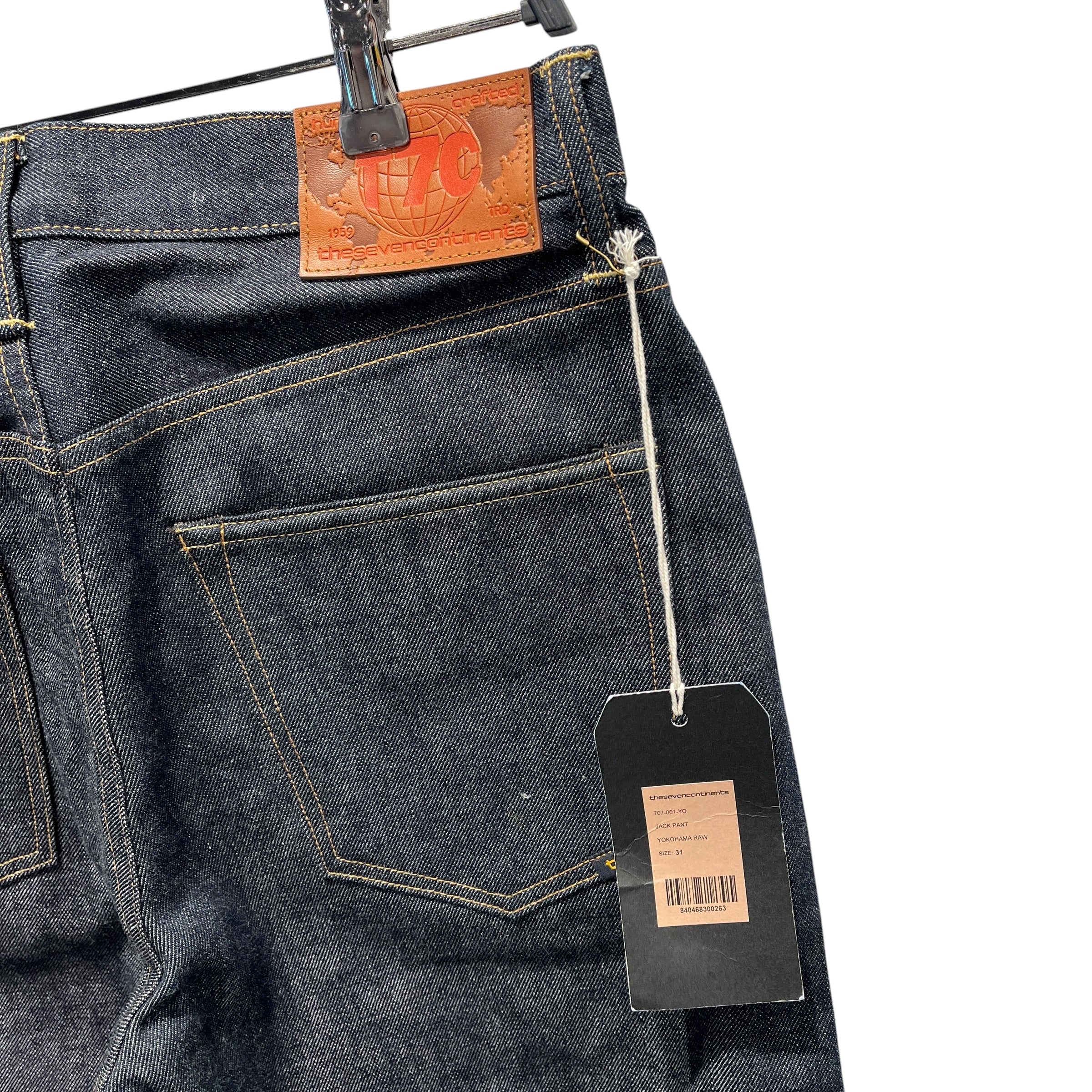 THE SEVEN CONTINENTS/Straight Pants/31/Denim/NVY/JACK PANT YOKOHAMA RAW view 13