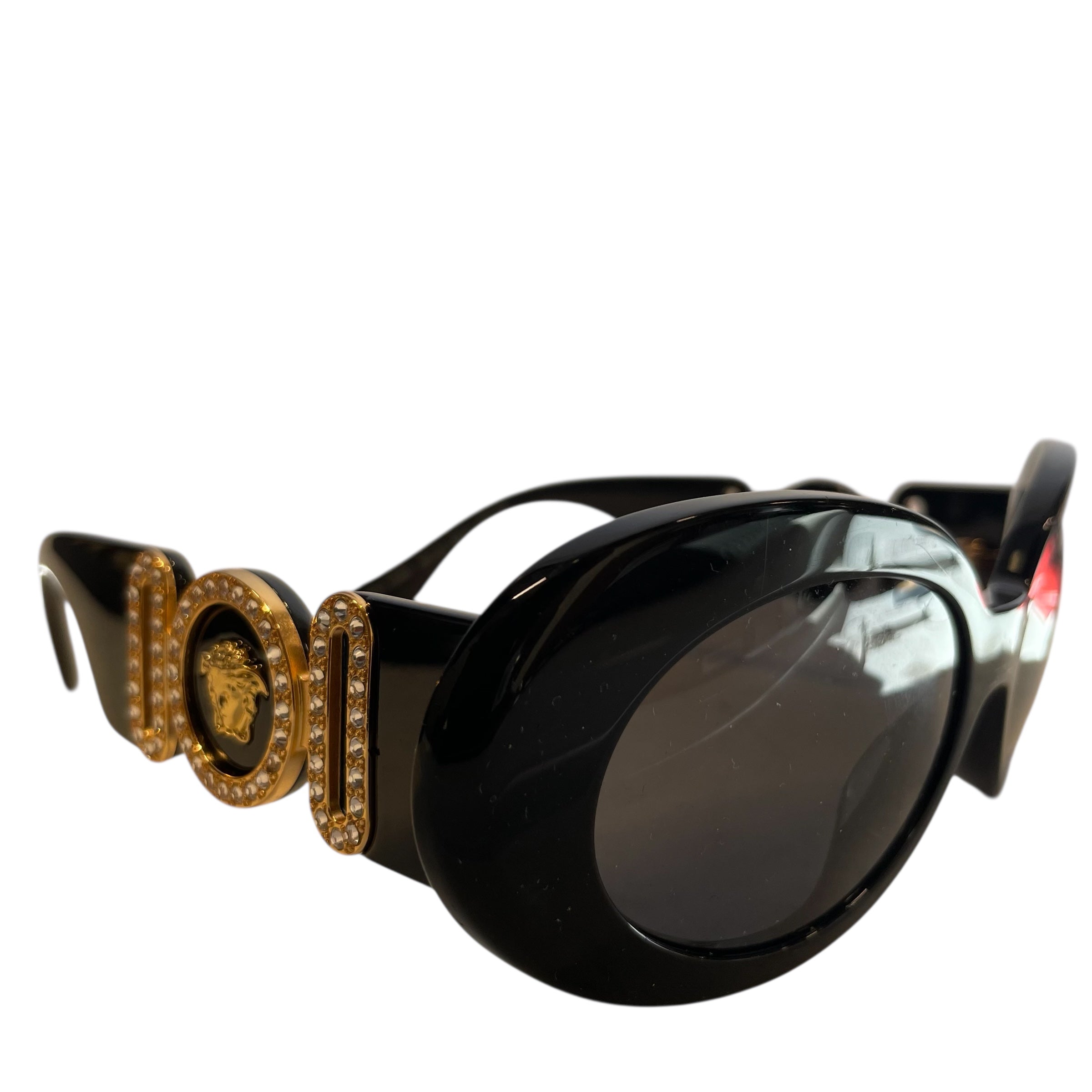 VERSACE/Sunglasses/Plastic/BLK/VERSACE SUNGLASSES view 2