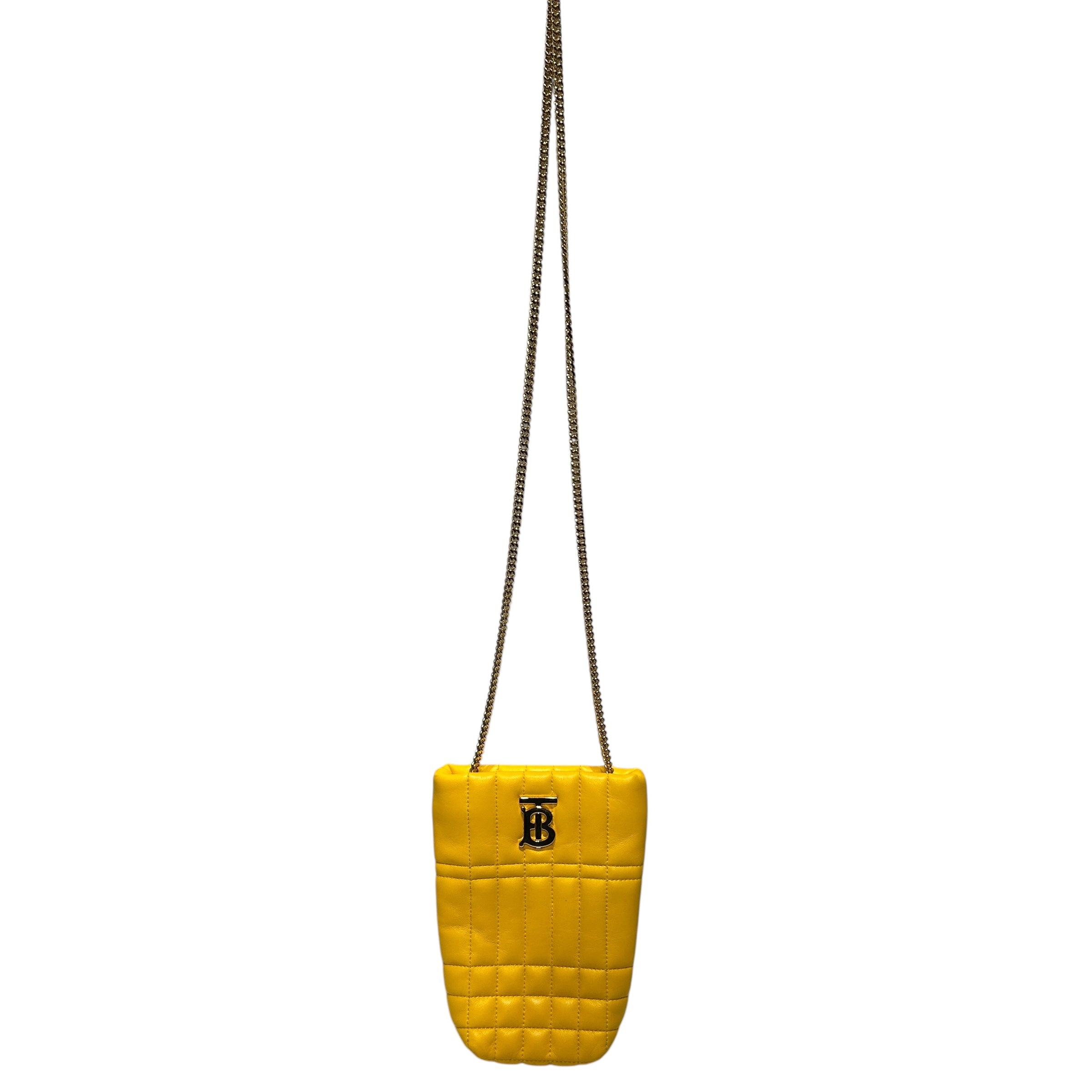 BURBERRY/Bag/Leather/YEL/BUCKET LEATHER view 1
