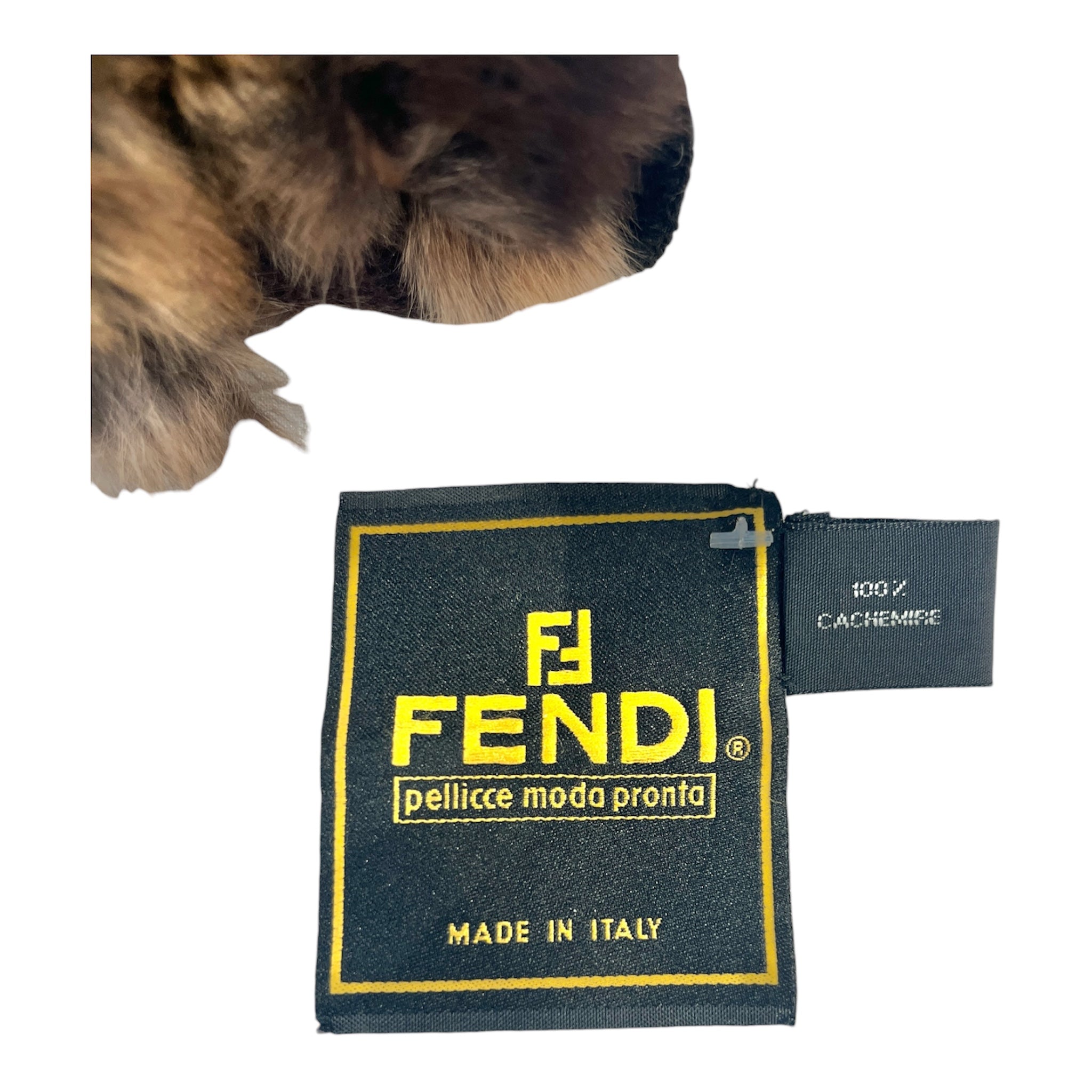 FENDI/Muffler Scarf/Cashmere/BRW/ view 2
