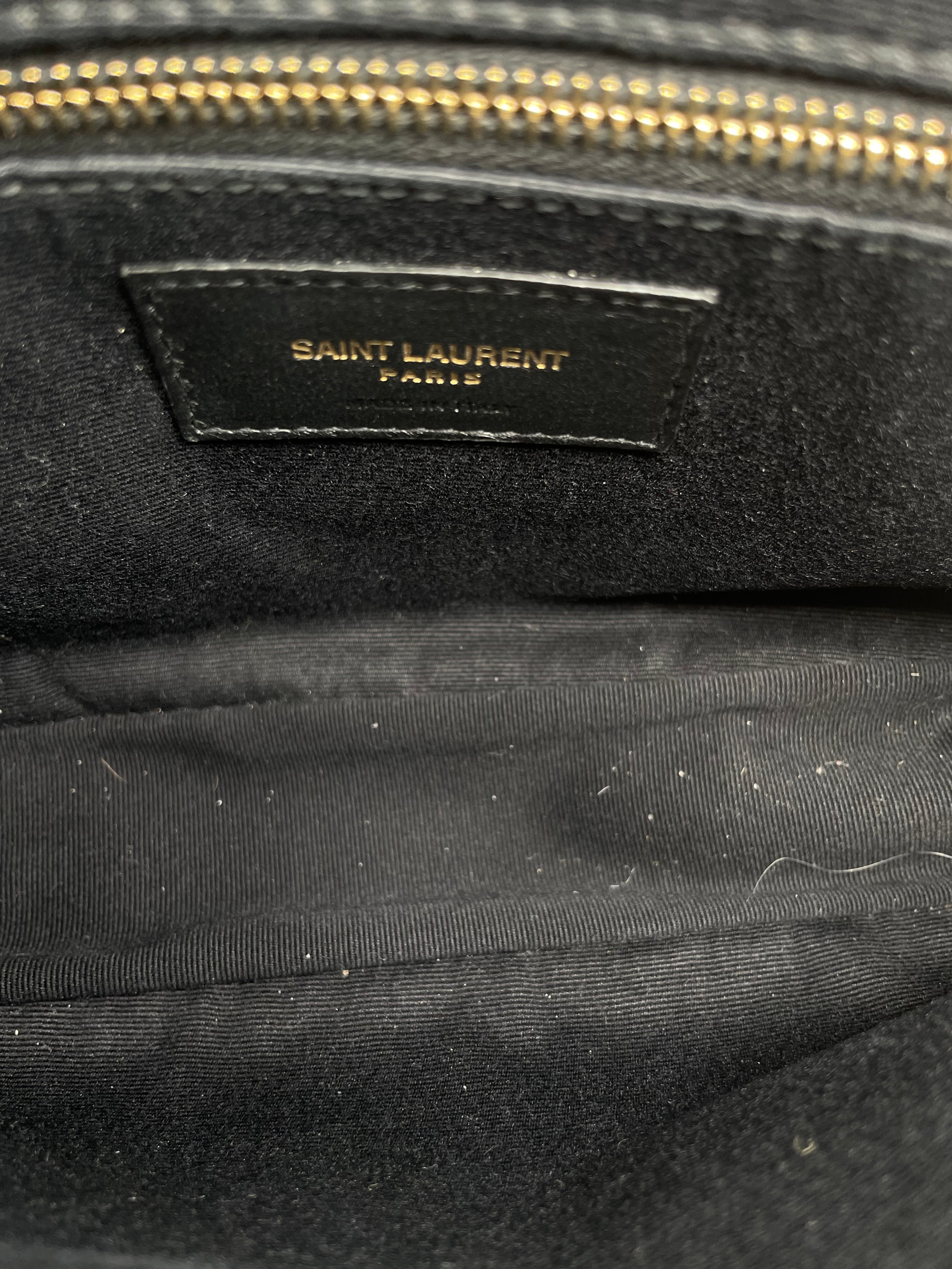 SAINT LAURENT/Hand Bag/Lambskin/BLK/QUILTED FRONT VICTOIRE CAMERA view 6