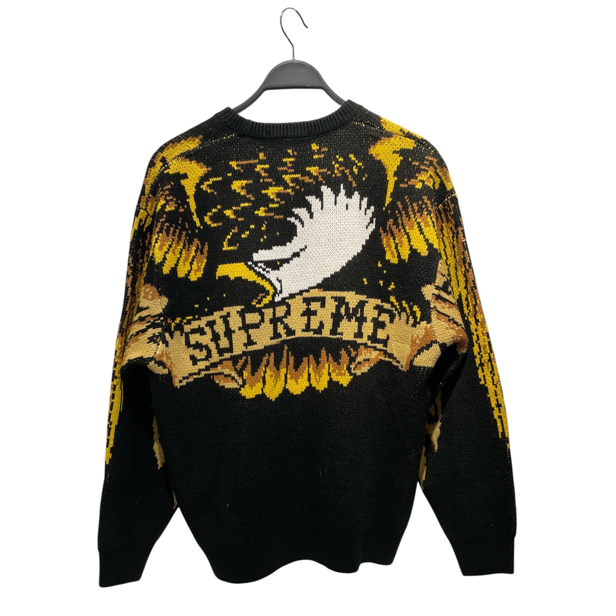 Supreme/Sweater/M/All Over Print/Acrylic/BLK/ view 2
