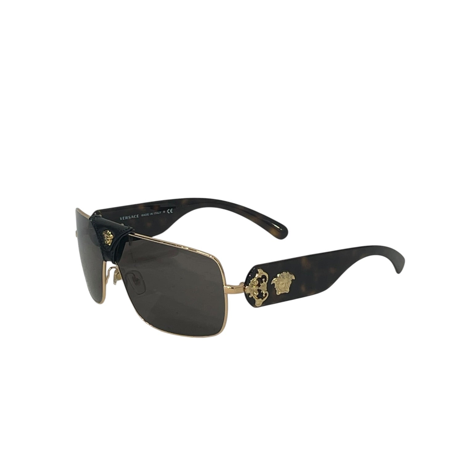 VERSACE/Sunglasses/Plastic/BLK/L's/VE220Q Square Baroque view 2