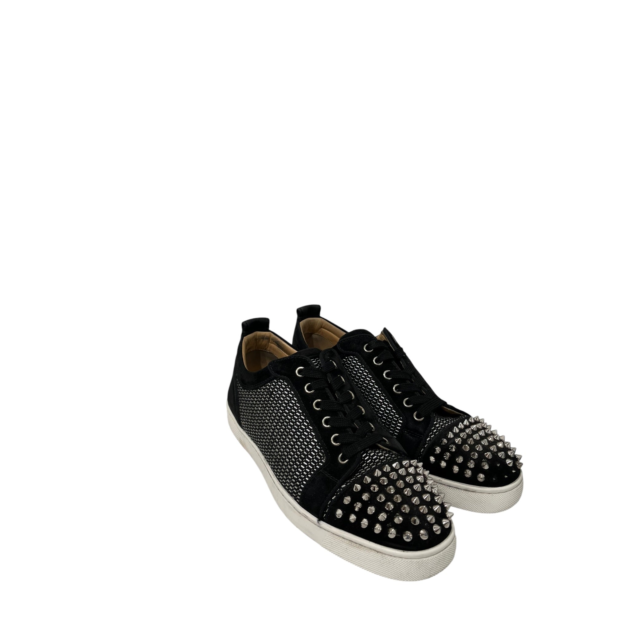 Christian Louboutin/Low-Sneakers/EU 42/BLK/SILVER SPIKE STUD JUNIOR SPIKE view 6