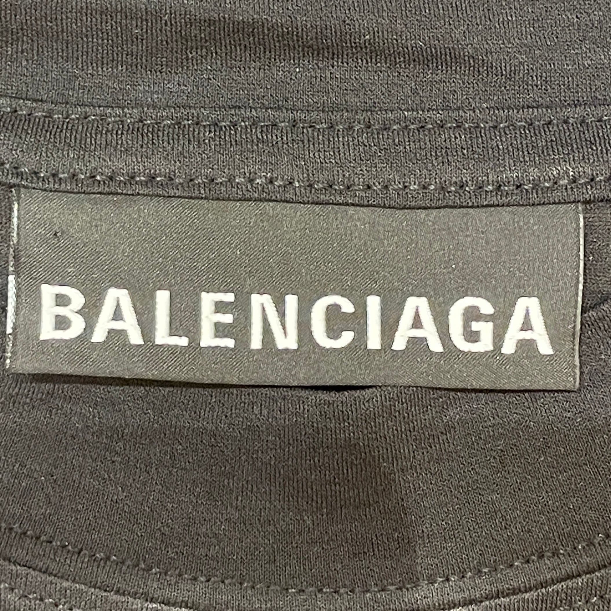 BALENCIAGA/LS T-Shirt/S/Cotton/BLK/MESH LONG SLEEVE view 4