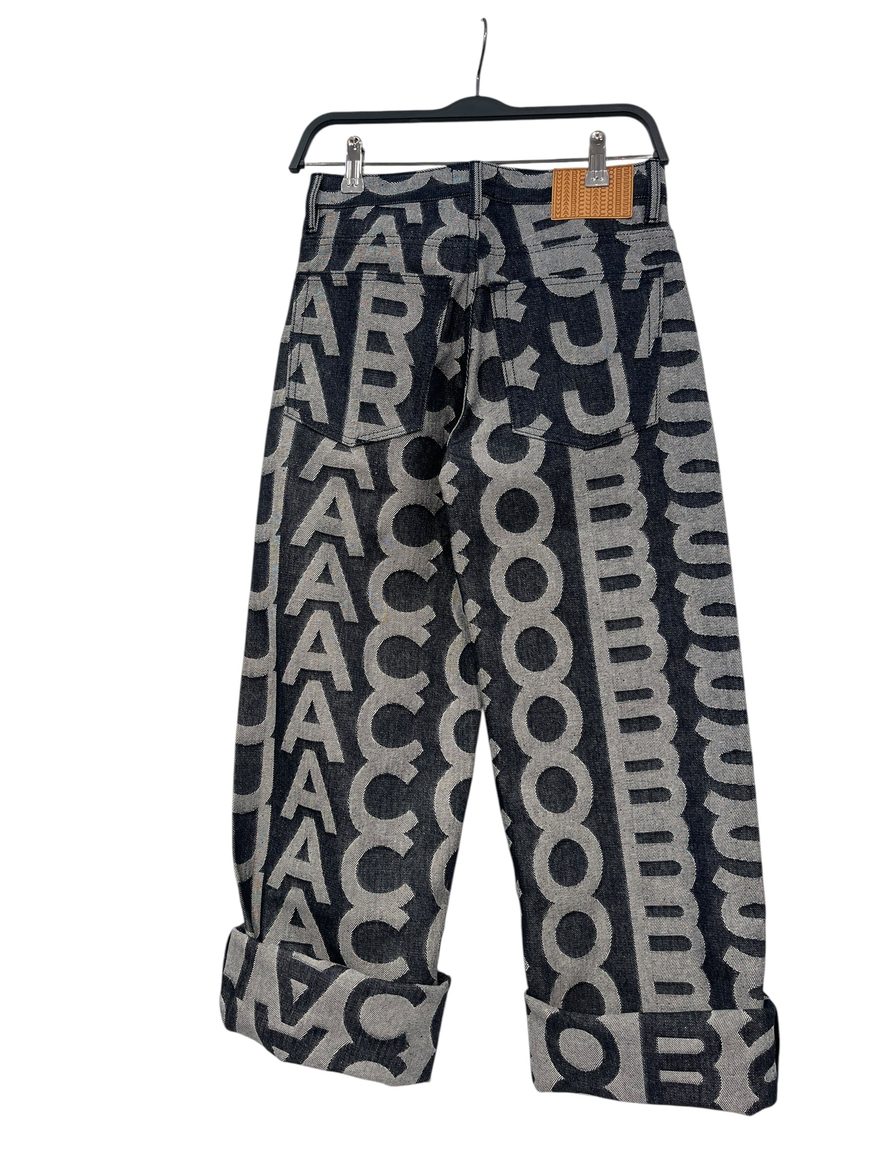 MARC JACOBS/Straight Pants/24/Denim/IDG/Button Fly/Monogram/marc jacobs monogram denim view 2