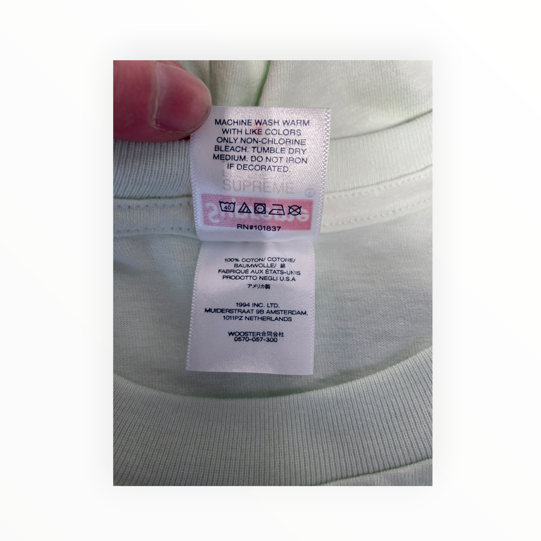 Supreme/T-Shirt/S/Cotton/GRN/SUNGLASSES PORTRAIT 2023 view 4
