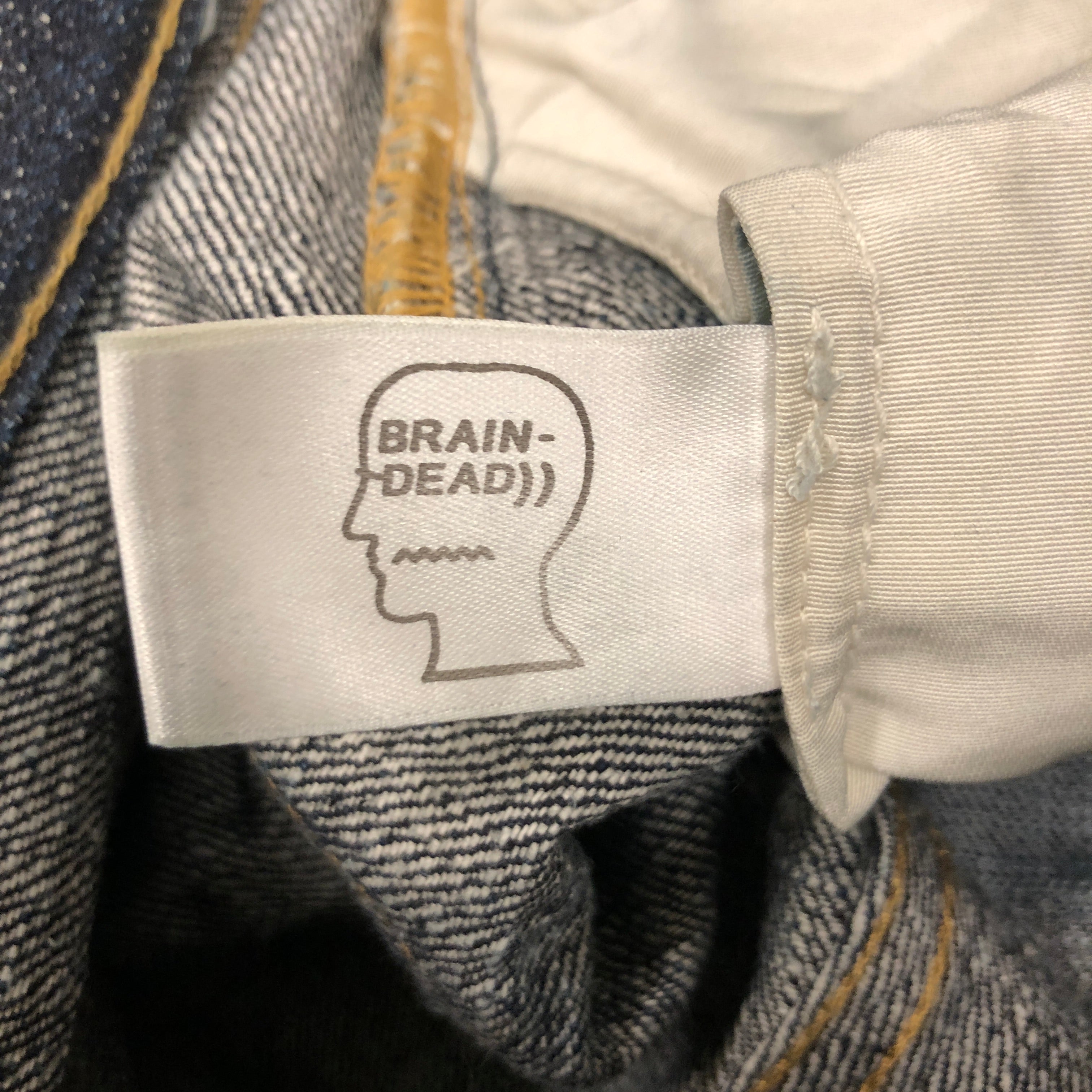 Brain Dead/Straight Pants/30/Denim/NVY/ view 5