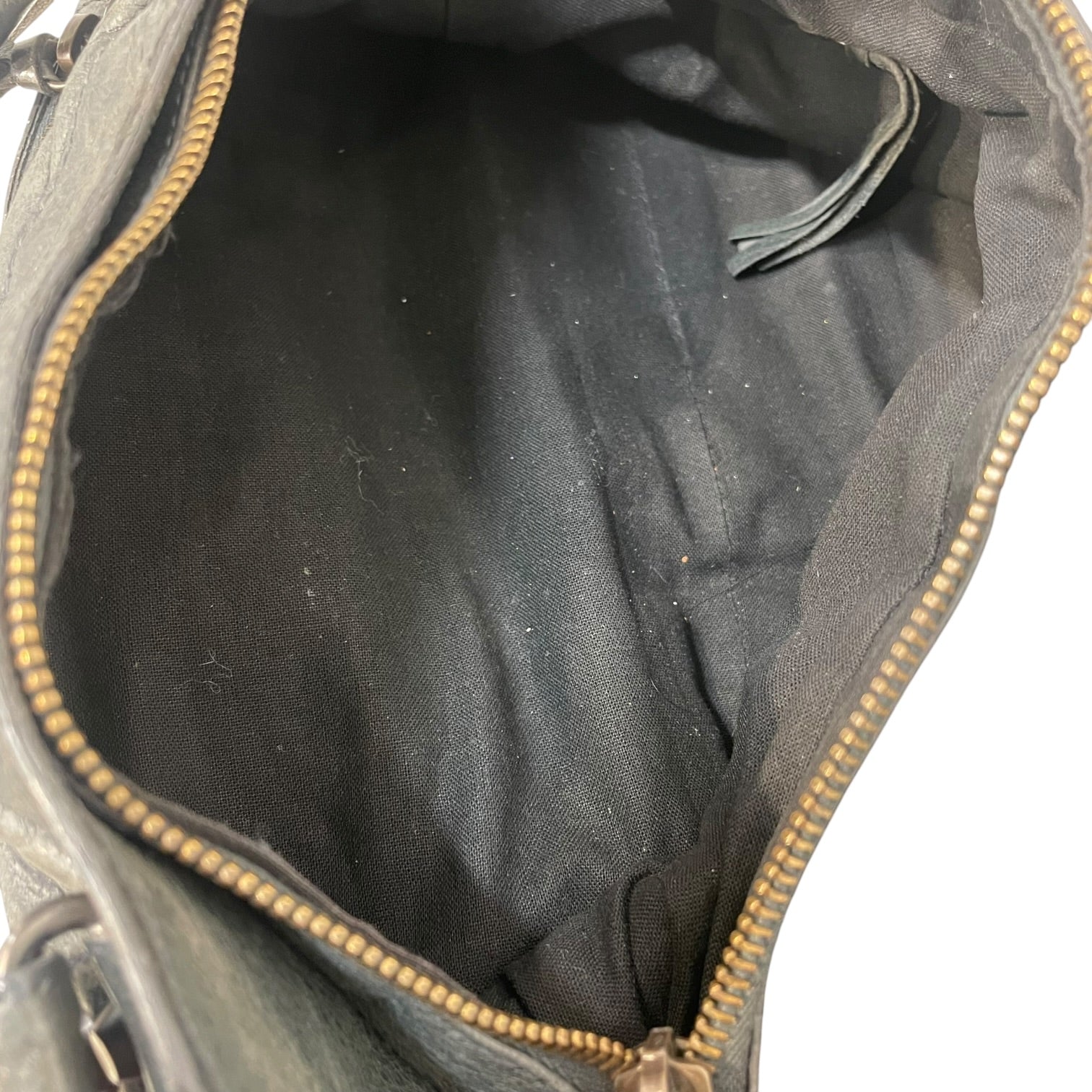 BALENCIAGA/Cross Body Bag/Lambskin/GRY/motorcross classic city view 6