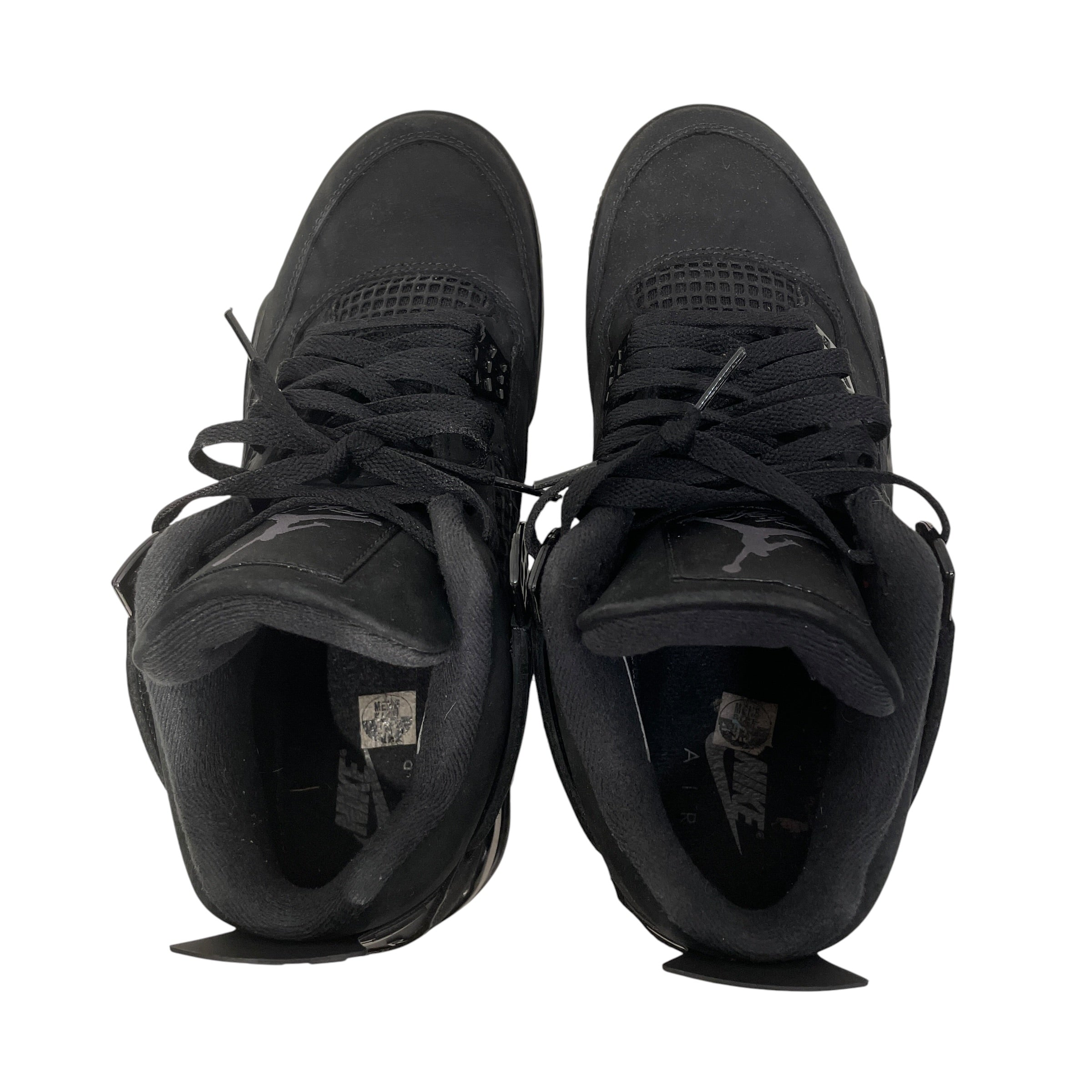 JORDAN BRAND/Hi-Sneakers/US 9.5/Cotton/BLK/BLACKCAT view 3