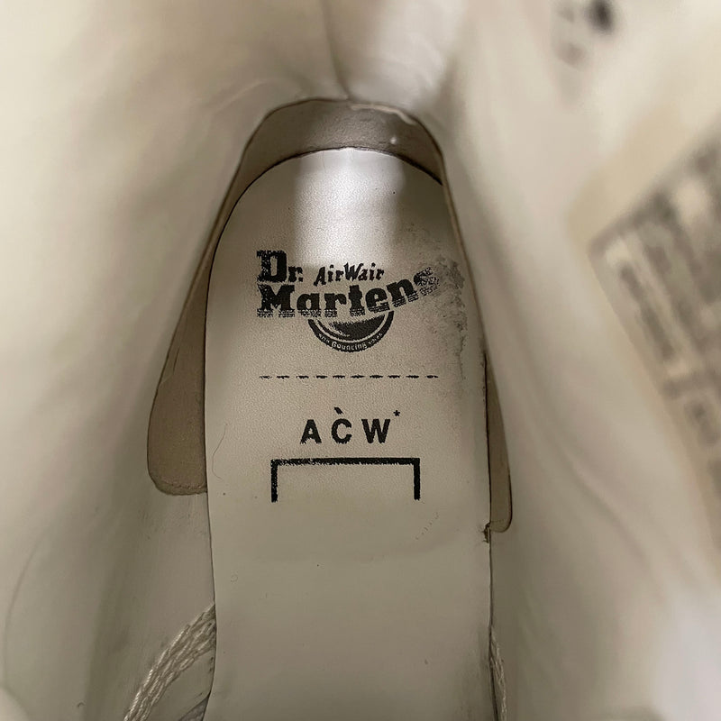 A-COLD-WALL/Dr.Martens/Boots/US 10.5/WHT/ZIP UP BOOT