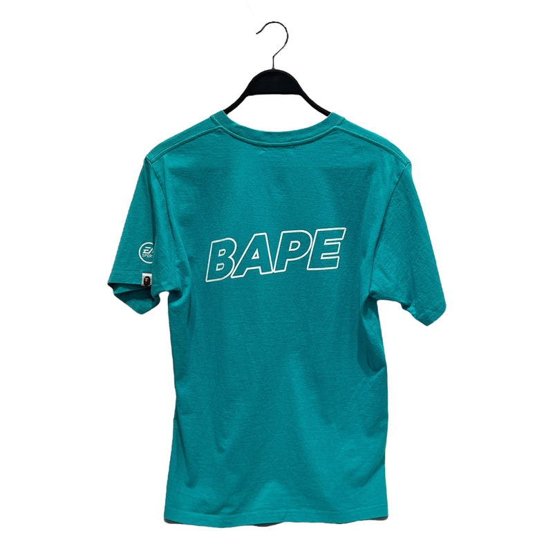 A BATHING APE/T-Shirt/M/Cotton/BLU/COURT BATTLES