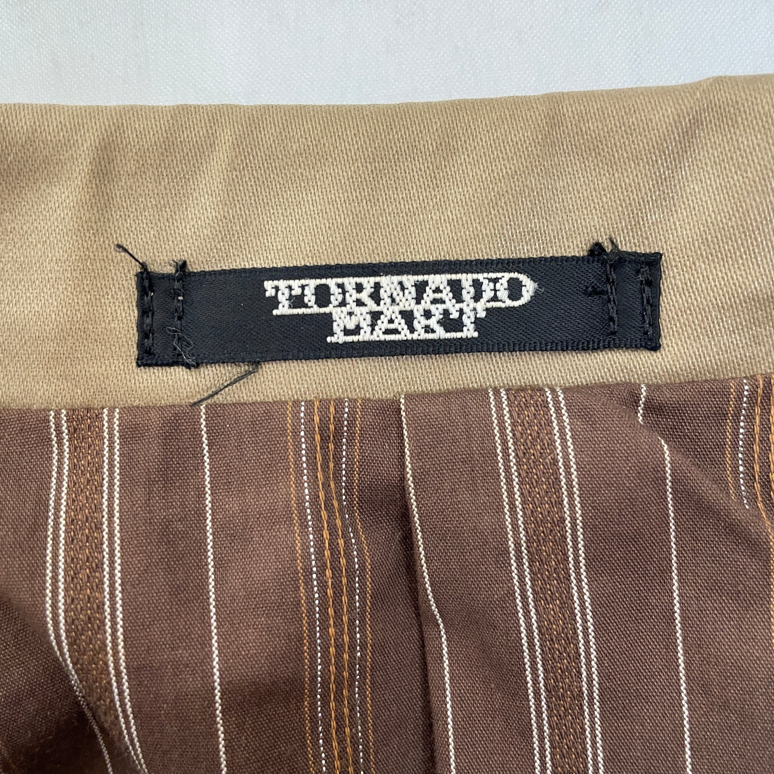 TORNADO MART/Suits/L/Cotton/BEG/Single Breasted/tornado mart beige blazer view 3