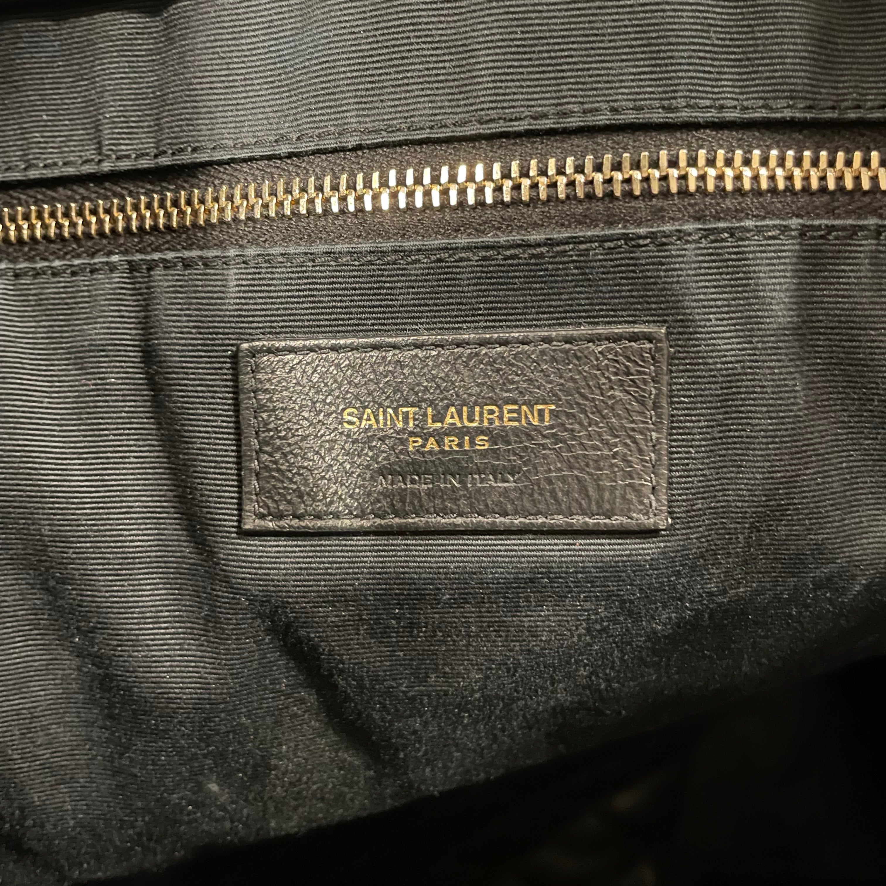 SAINT LAURENT/Tote Bag/Leather/BLK/mal698651 0622 view 5