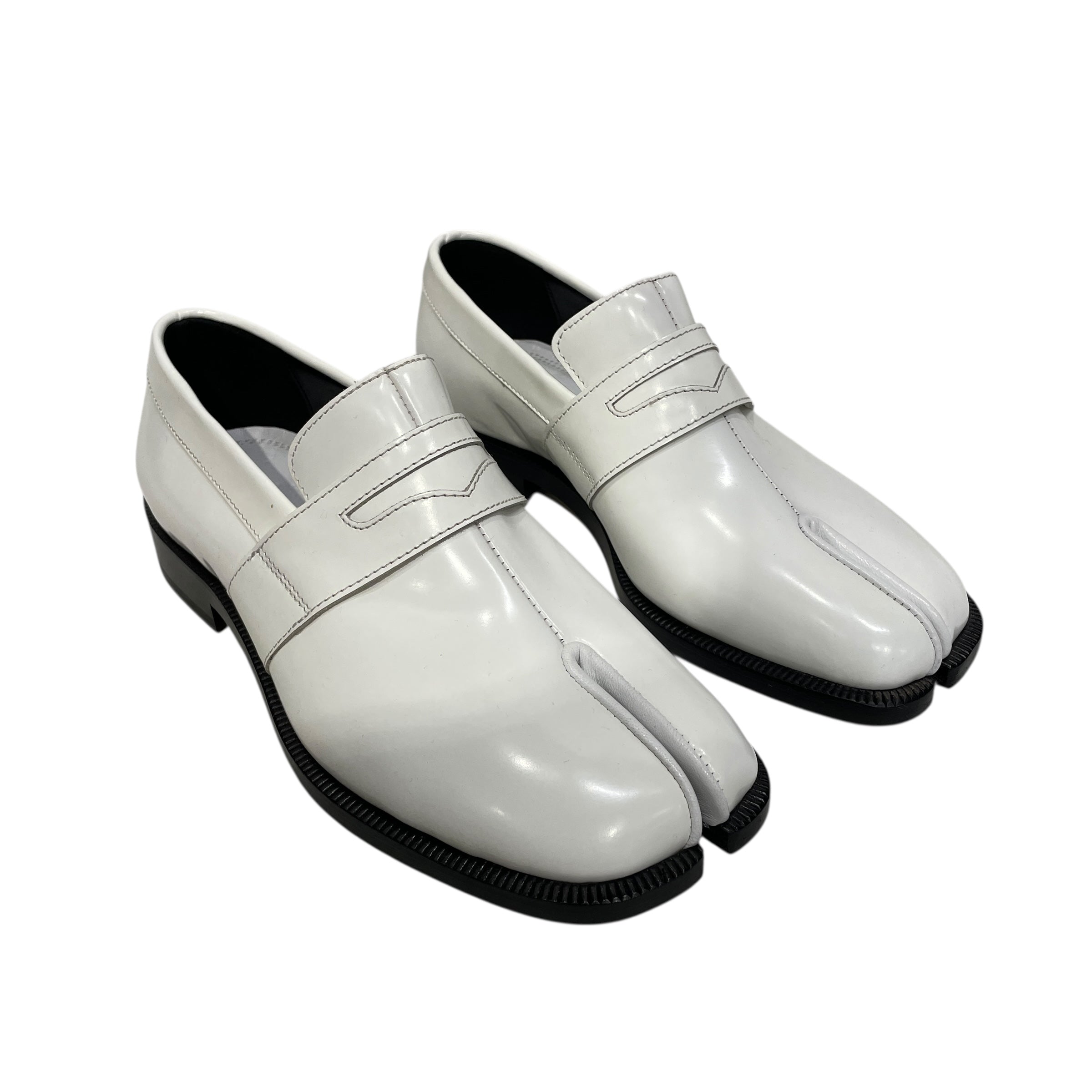 Maison Margiela/Dress Shoes/EU 35/Leather/WHT/TABI LOAFER view 1
