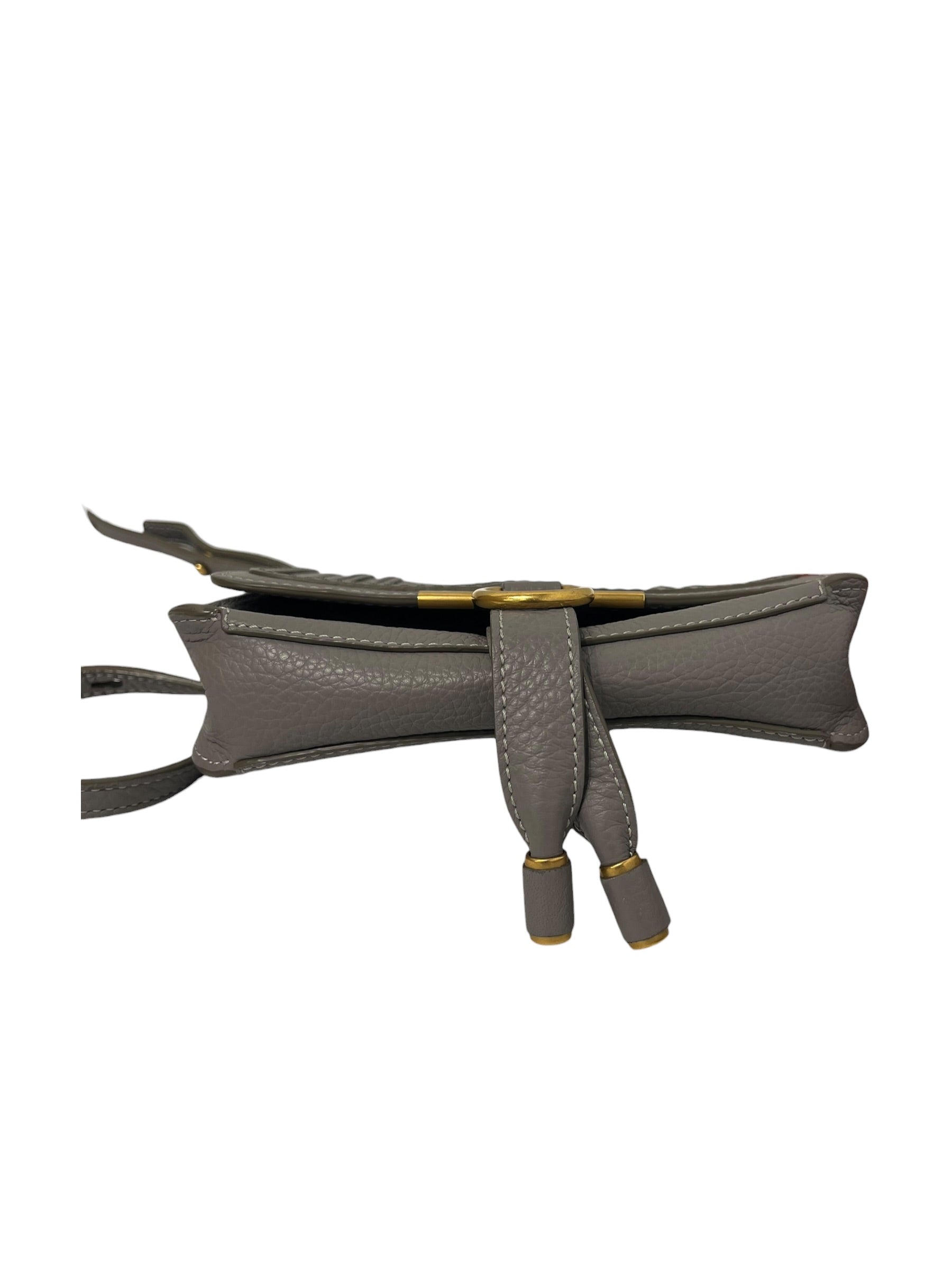 Chloe/Bag/Leather/GRY/GOLD HARDWARE O RING view 4