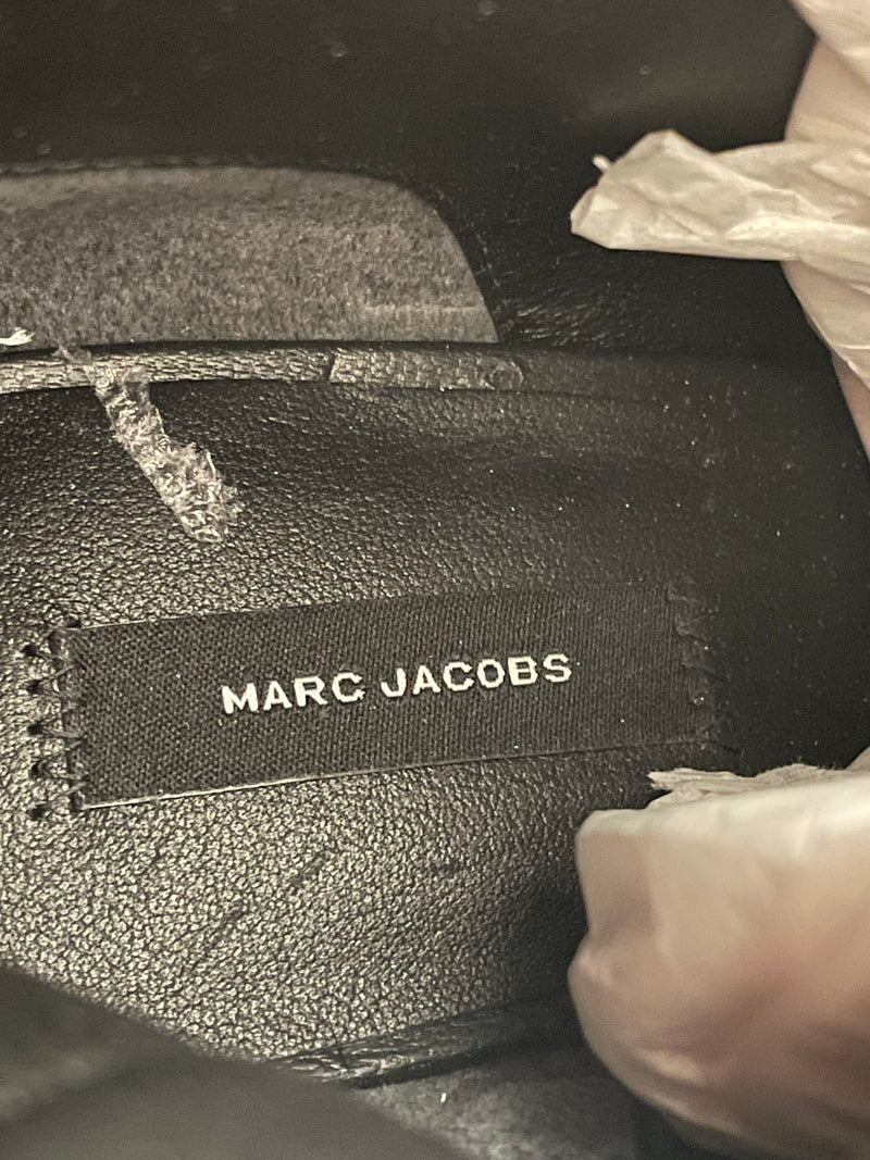 MARC JACOBS/Long Boots/EU 38/Leather/BLK/Knee-high/KNEE HIGH KIKI PLATFORM BOOT