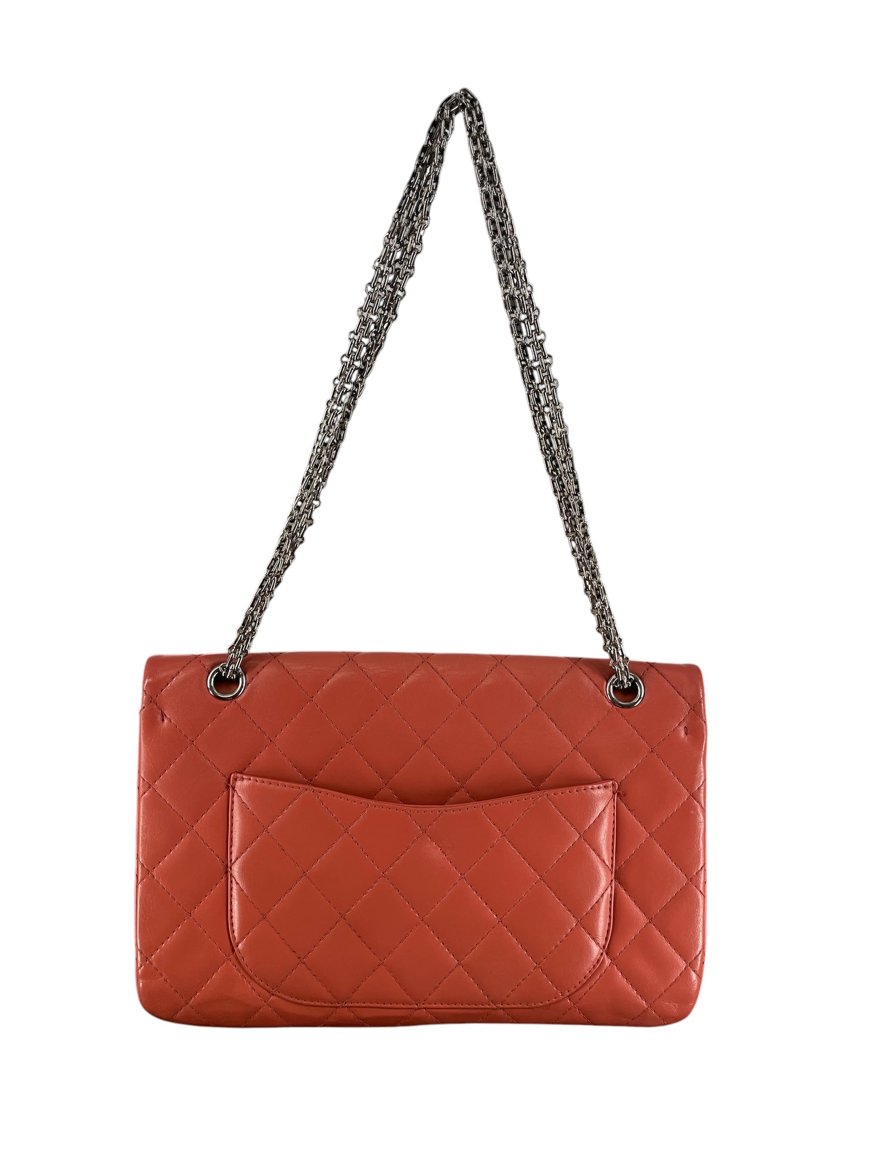CHANEL/Bag/Leather/ORN/14656759 Org Slvr Hrdwre view 2