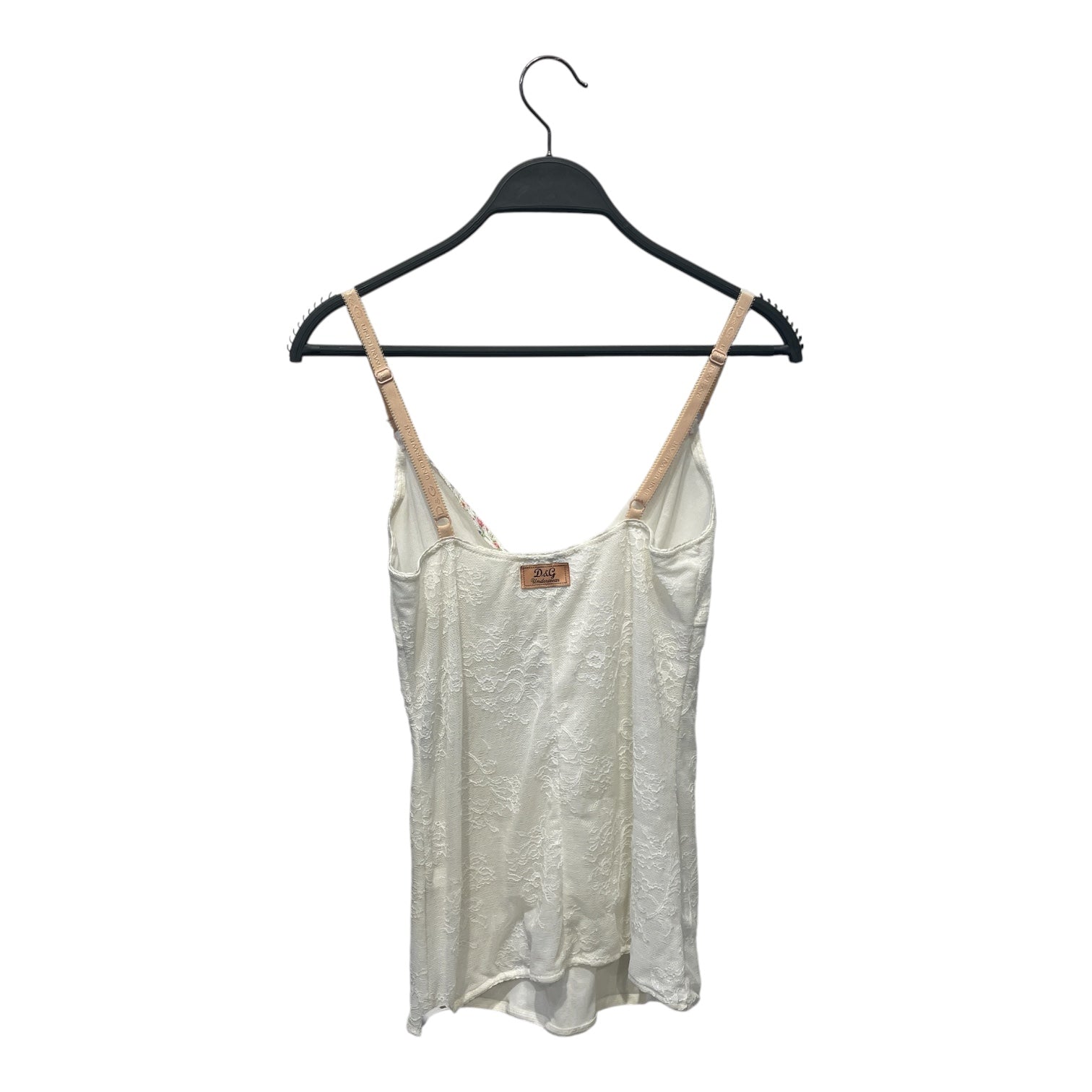 D&G/Camisole/S/WHT/LACE view 2
