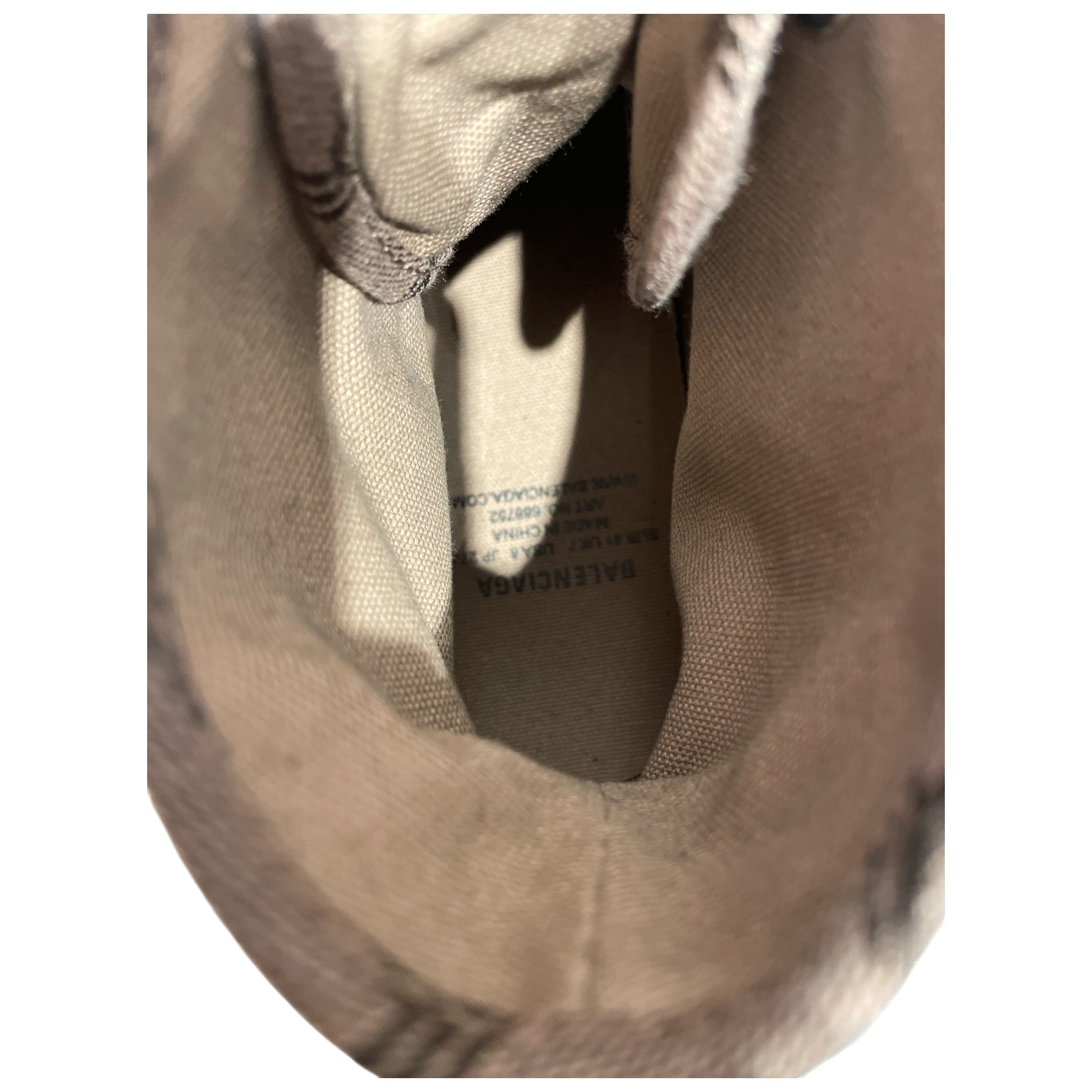 BALENCIAGA/Hi-Sneakers/EU 41/KHK/paris sneaker view 3