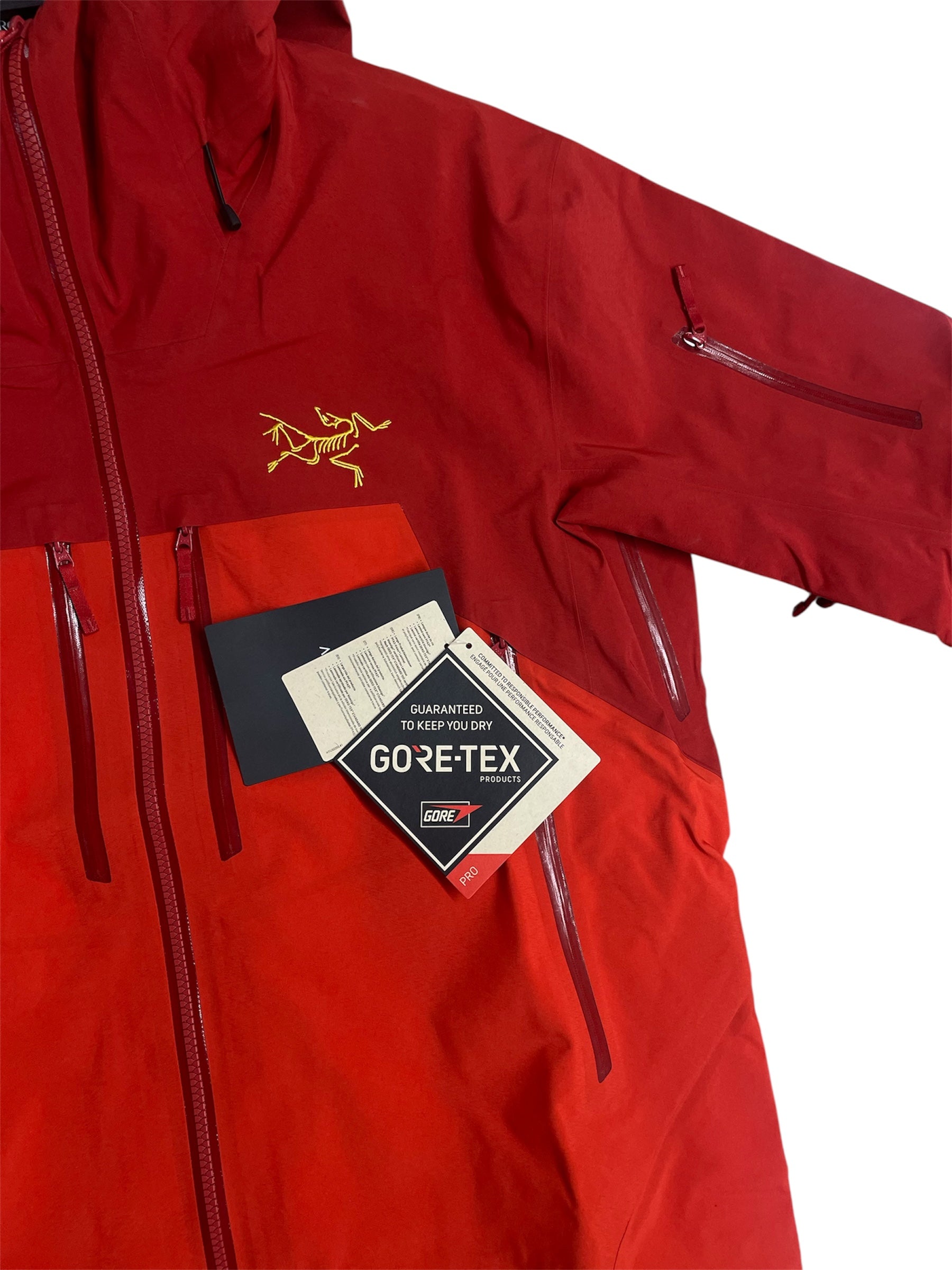 ARC'TERYX/Mountain Parka/L/Nylon/RED/Graphic/YEAR OF THE HORSE LNY RUSH JKT view 3